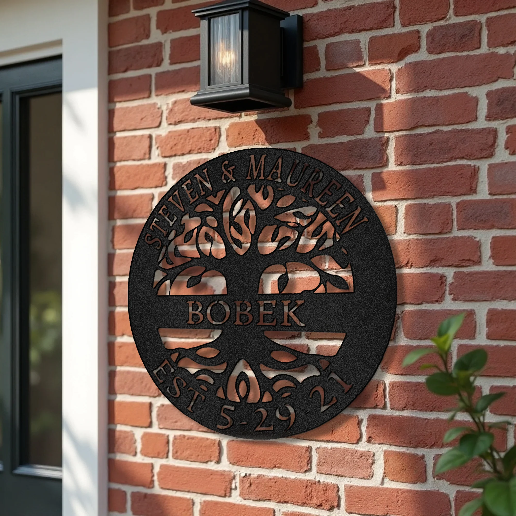Elaborate Tree Of Life - Steel Sign - Image 4