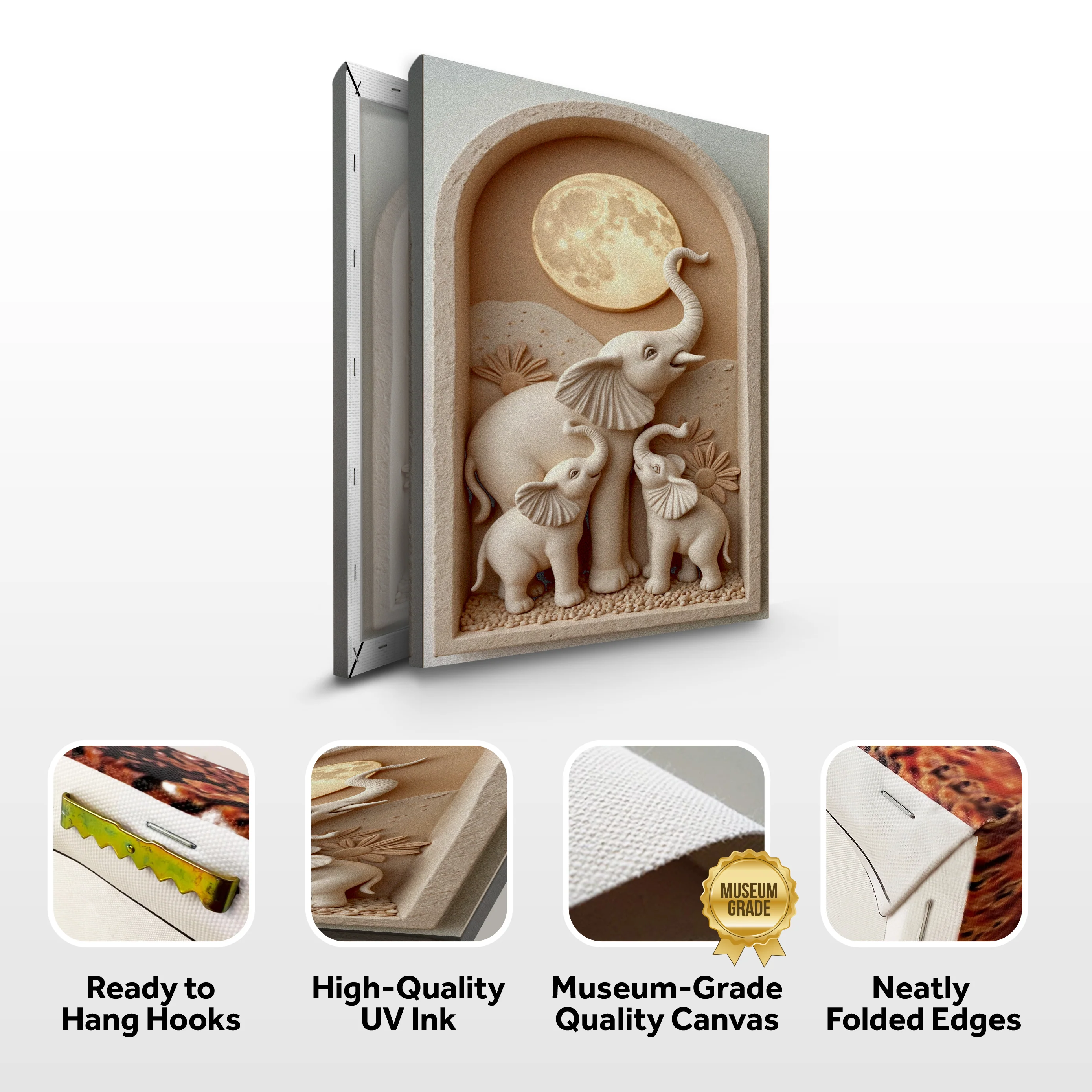 Elephant Harmony Wall Art - Image 8