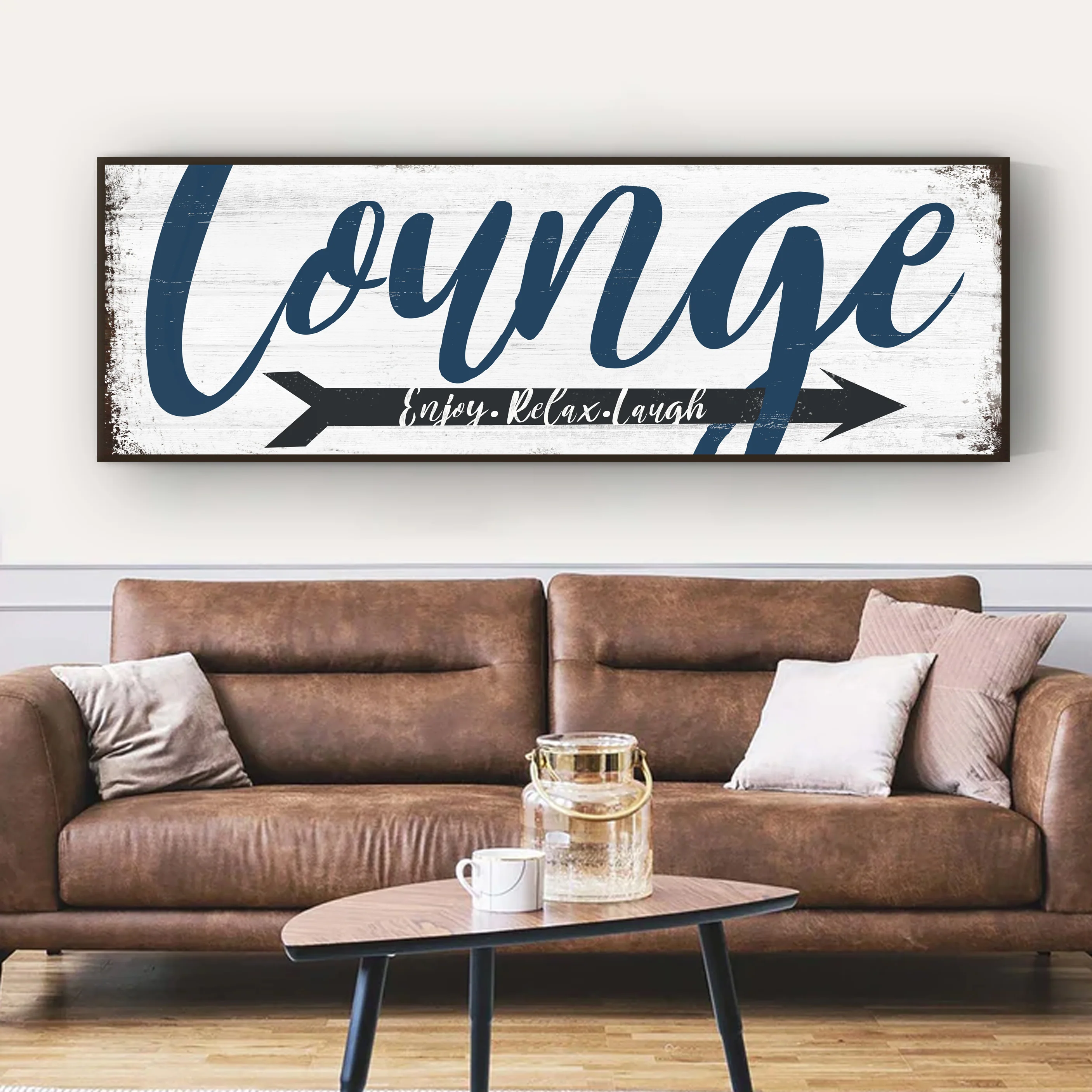 Enjoy Relax Laugh Lounge Sign - Image 2