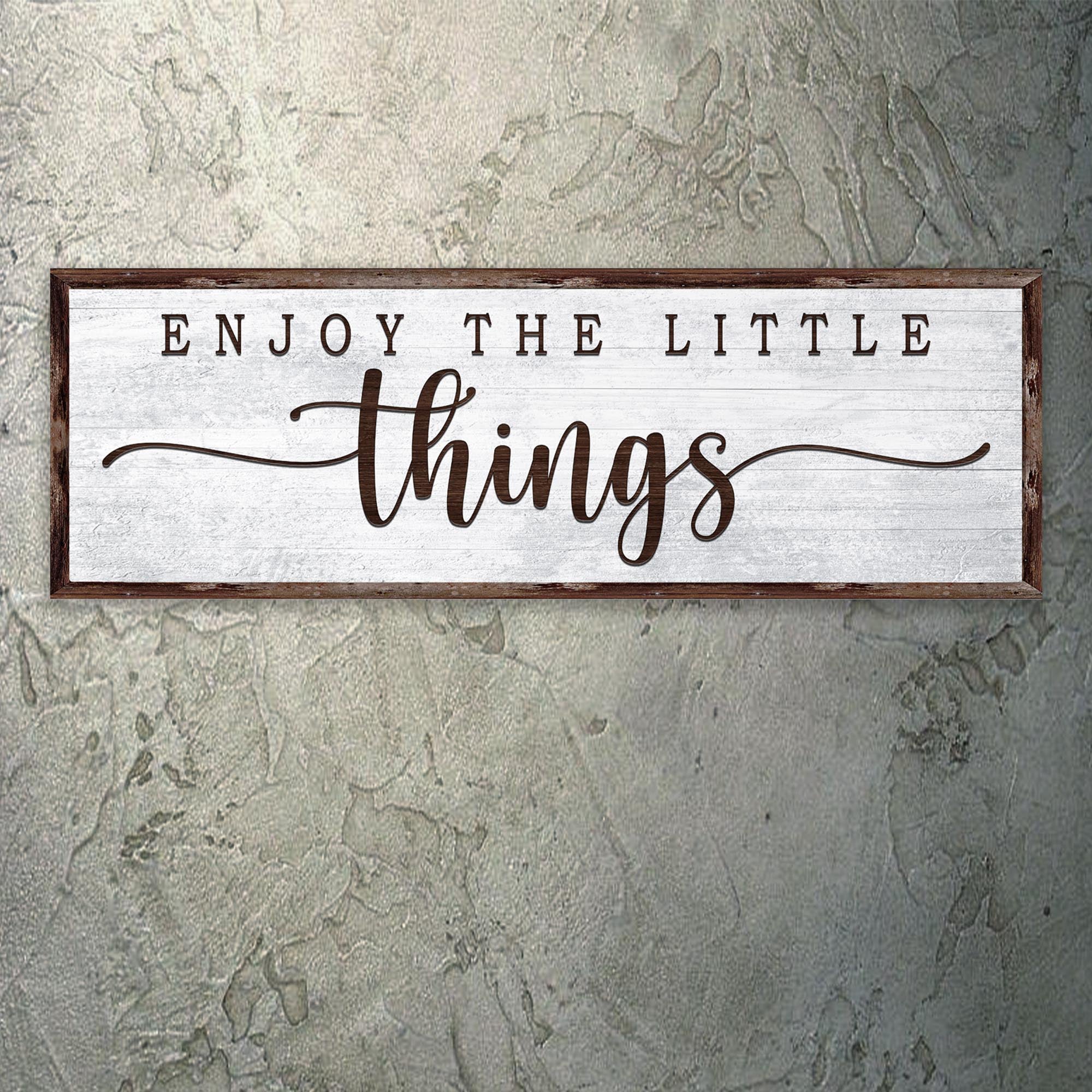 Enjoy the Little Things Sign - Image 2