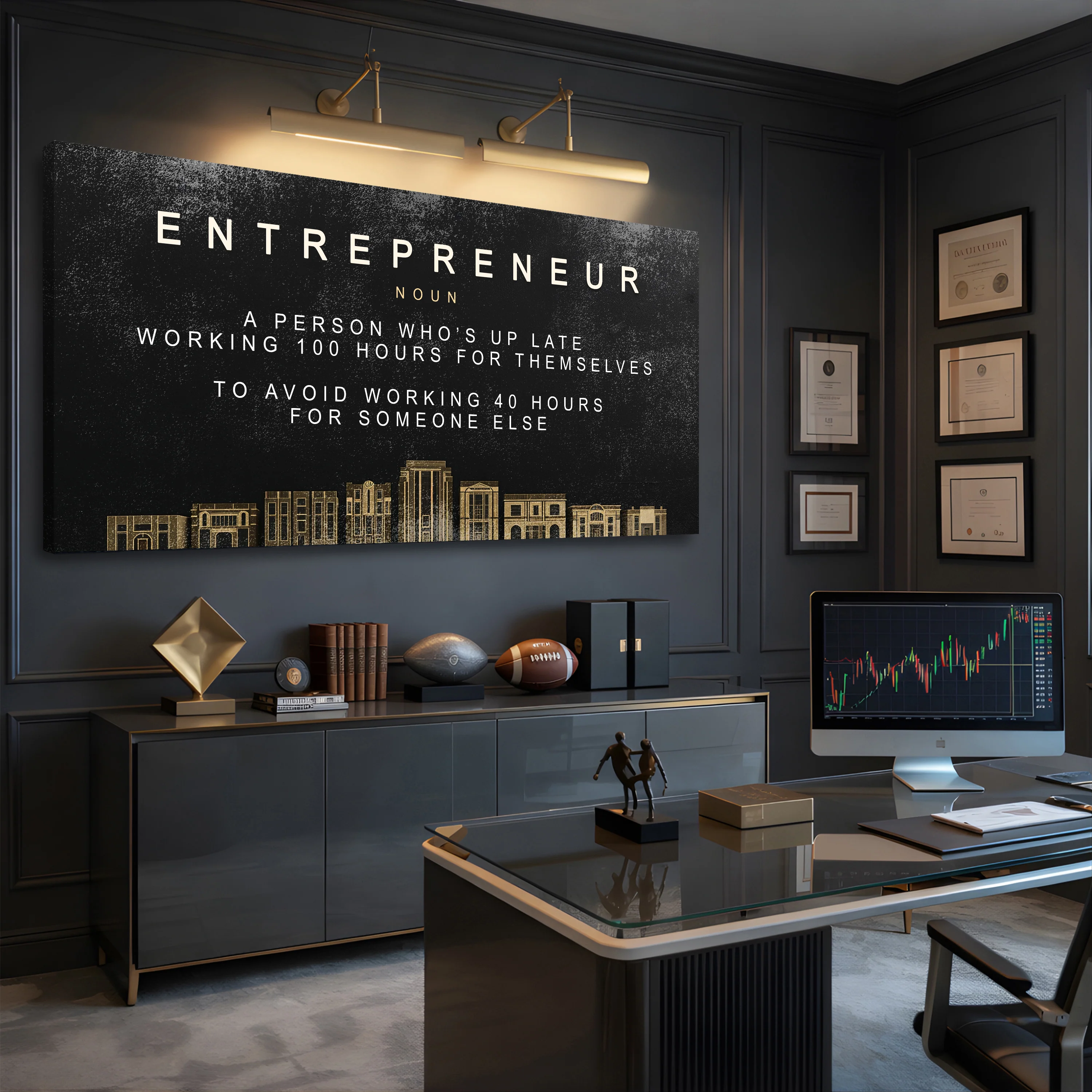 Entrepreneur Meaning Wall Sign - Image 3