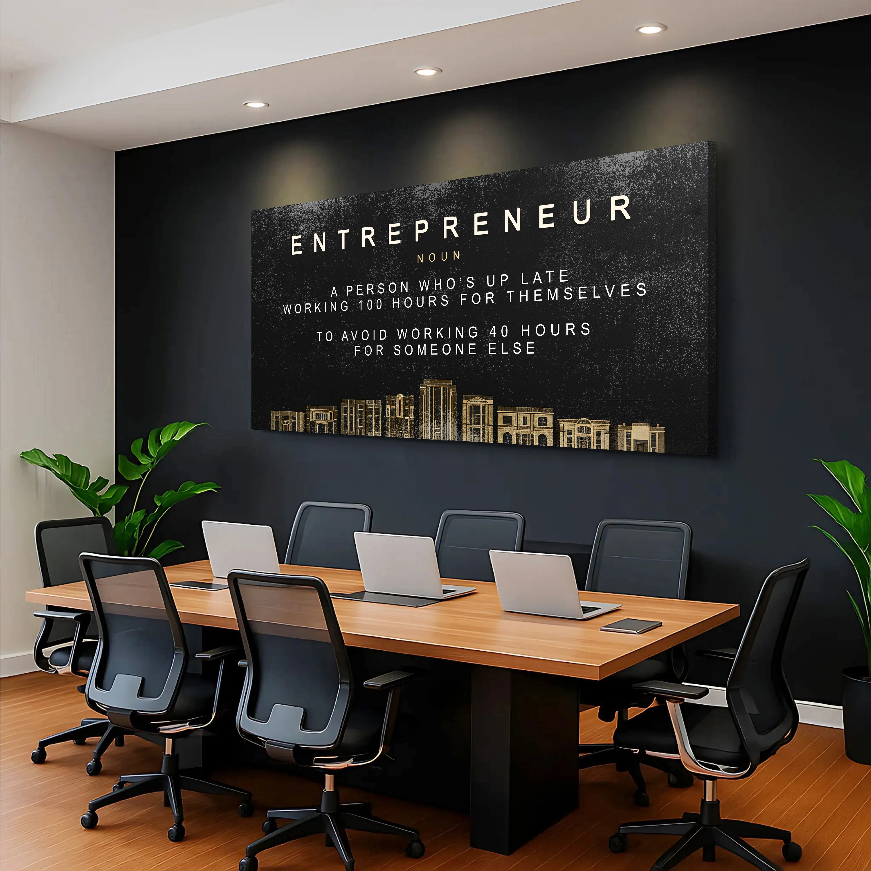 Entrepreneur Meaning Wall Sign - Image 5
