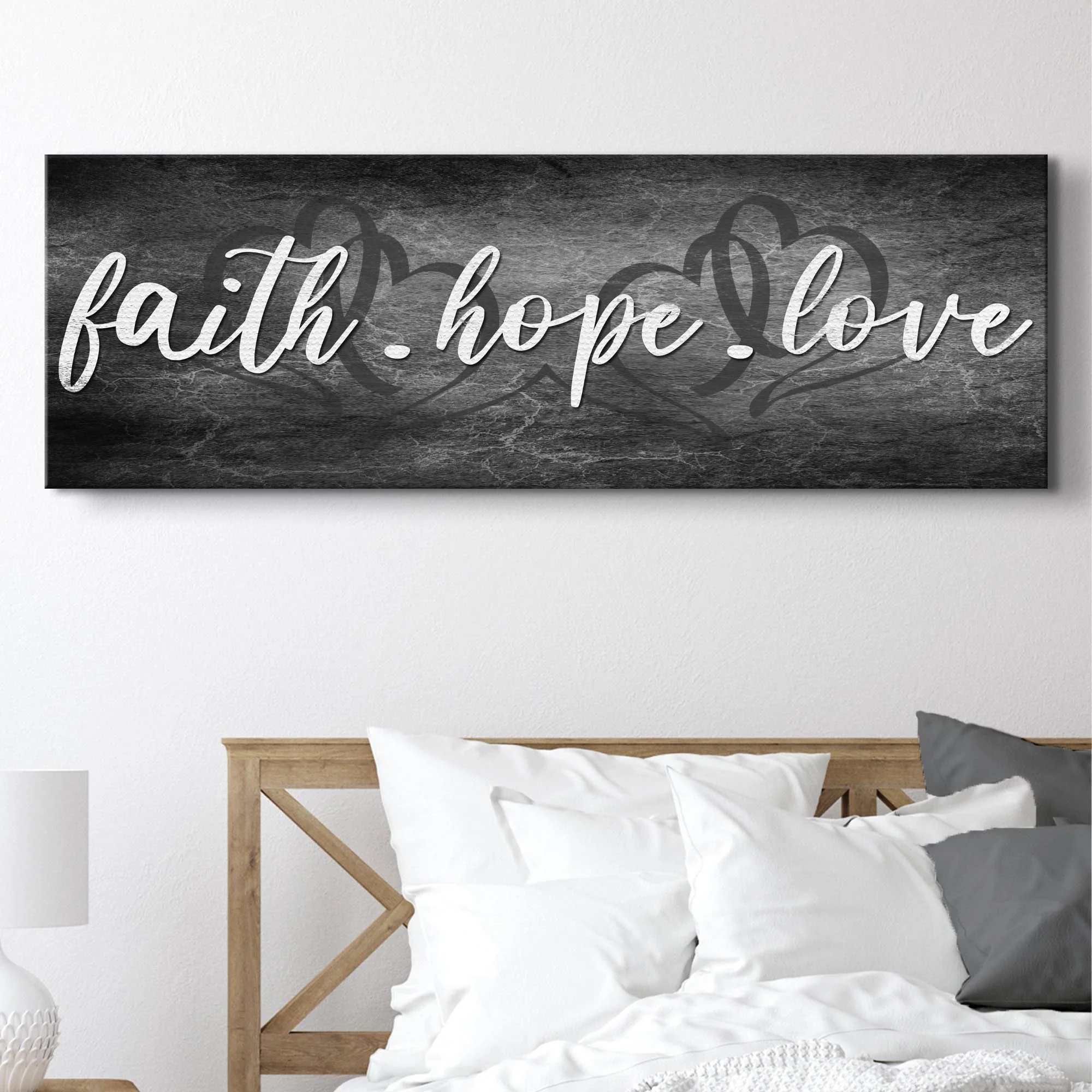 Faith, Hope, And Love Sign II - Image 2