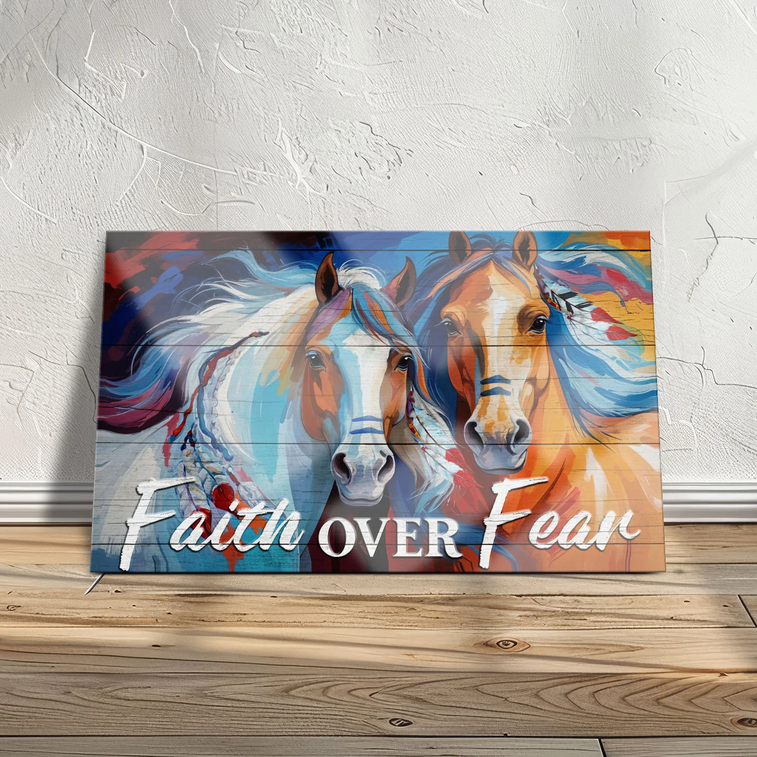 Faith Over Fear Faith Sign IV - Image 2
