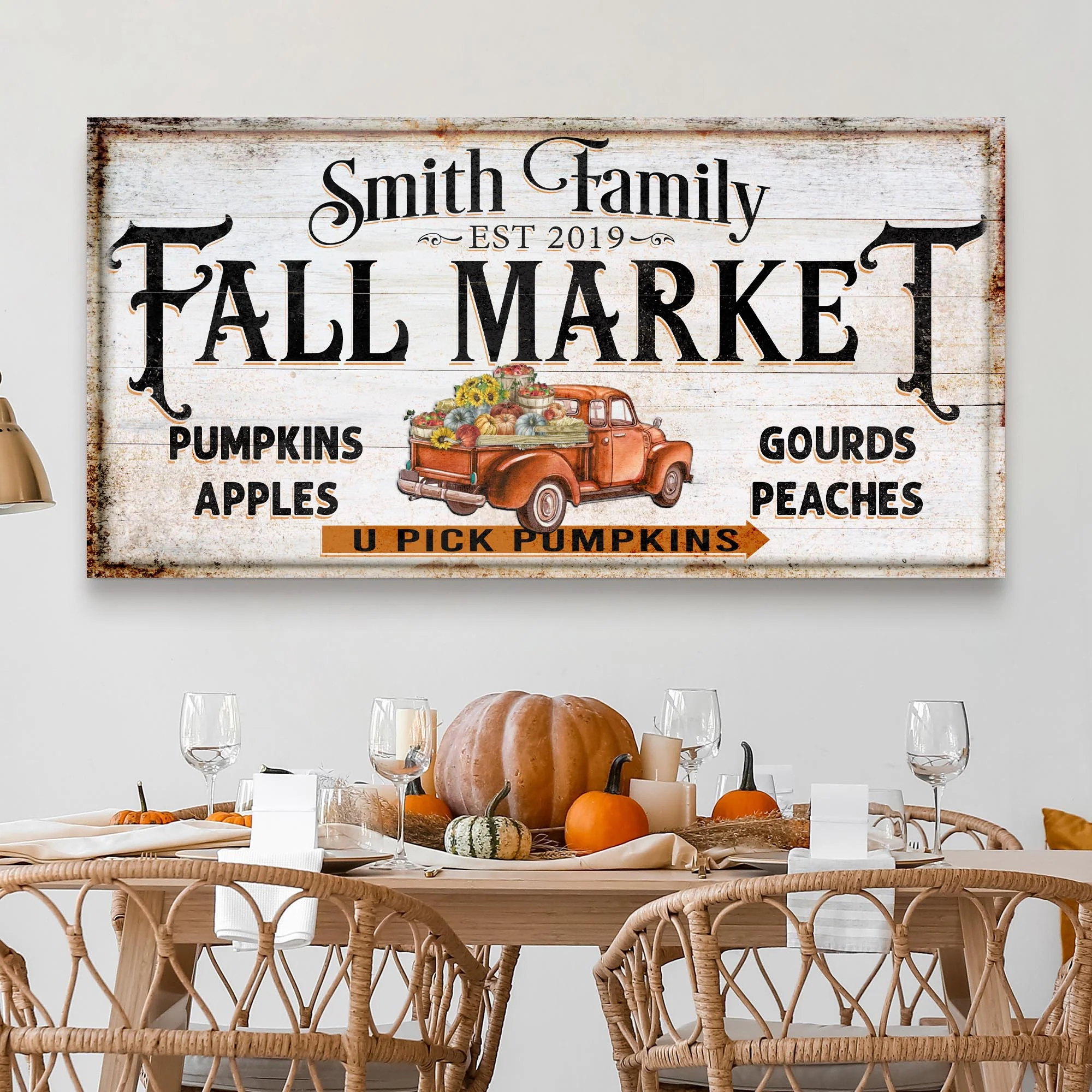 Fall Market Pumpkin Patch Sign - Image 2