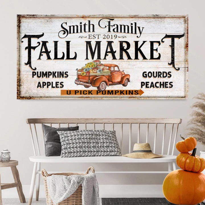 Fall Market Pumpkin Patch Sign - Image 3