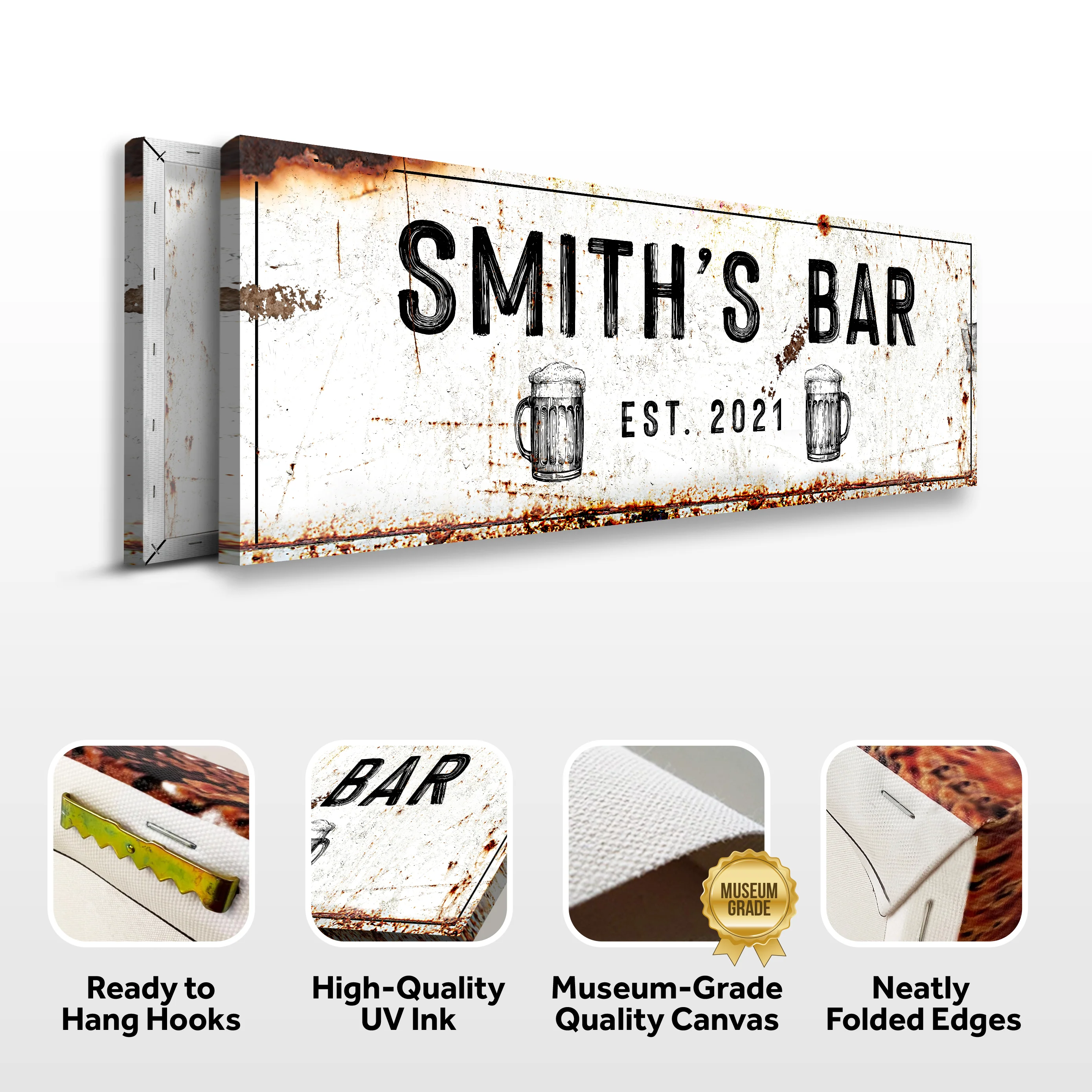 Family Bar Rustic Sign - Image 3