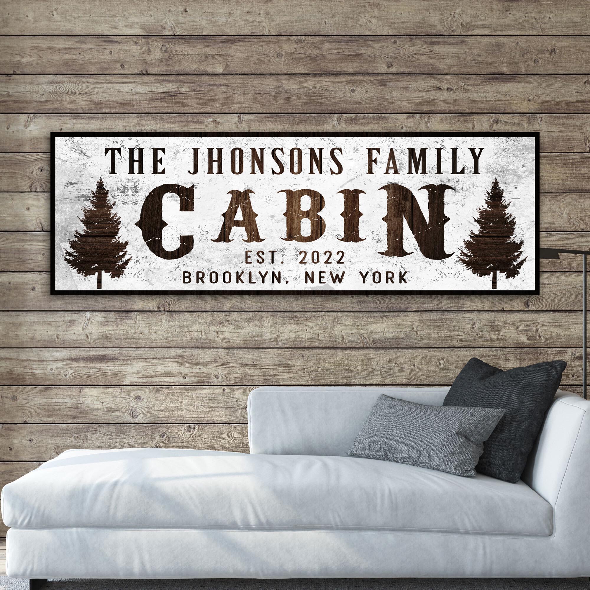 Family Cabin Sign II - Image 2