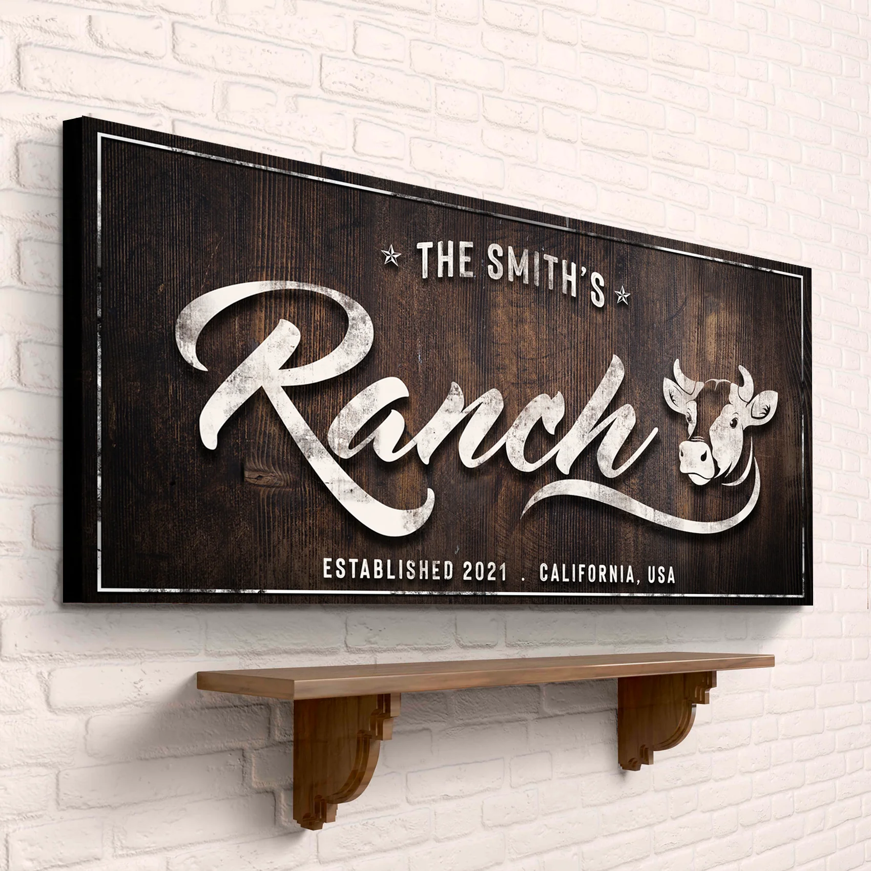 Family Cattle Ranch Sign - Image 2