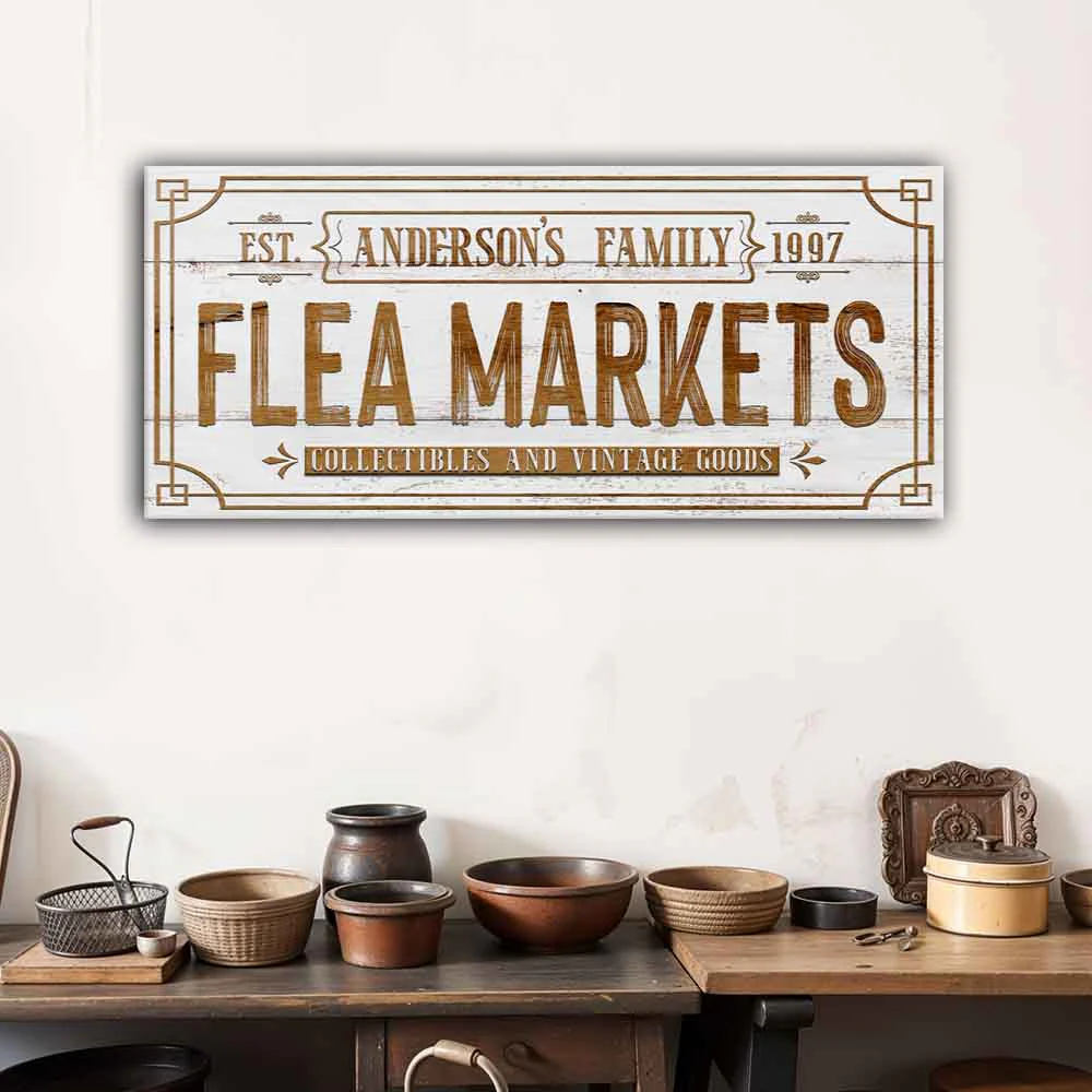 Family Flea Market Sign II - Image 2