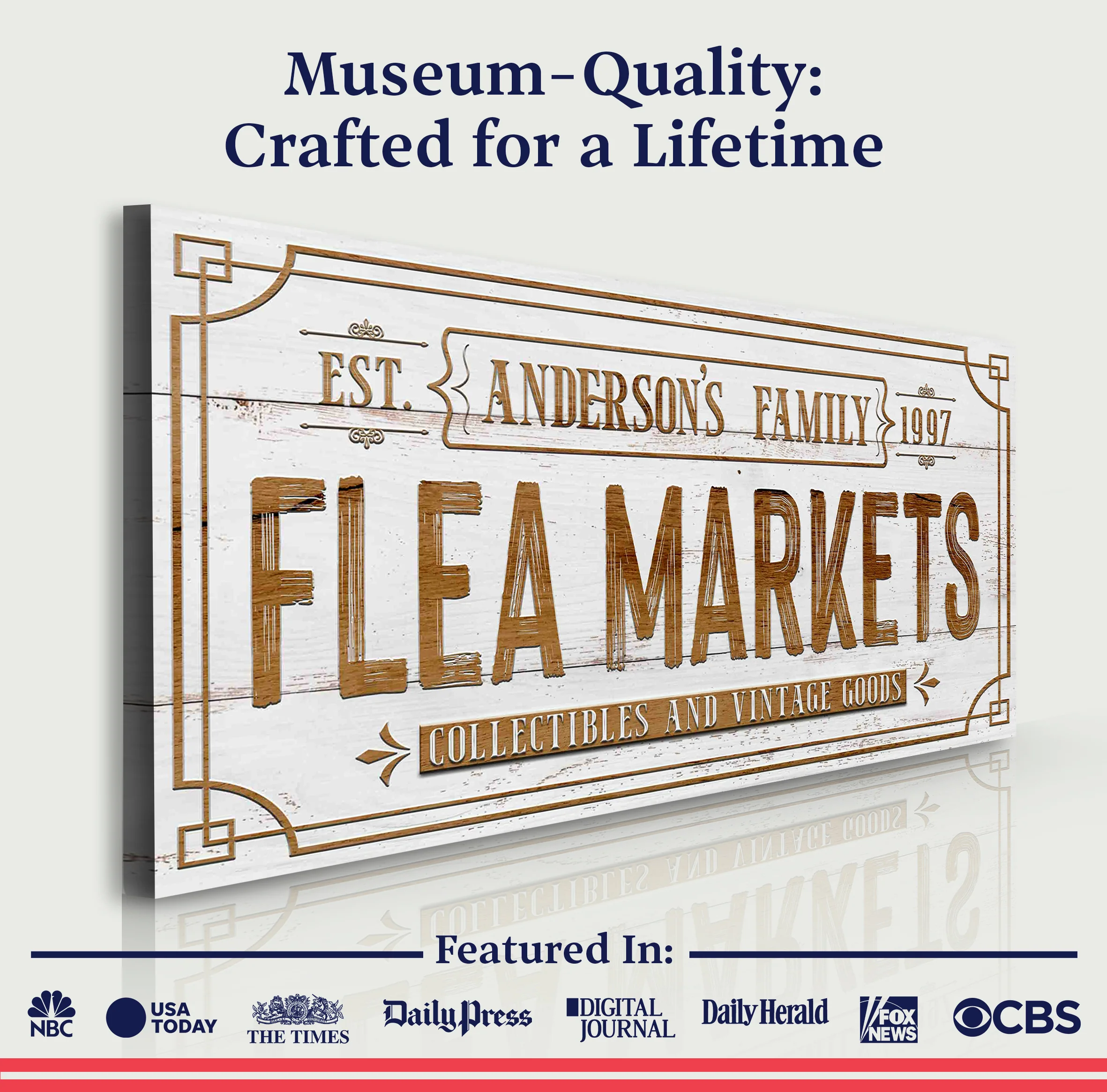 Family Flea Market Sign II - Image 4