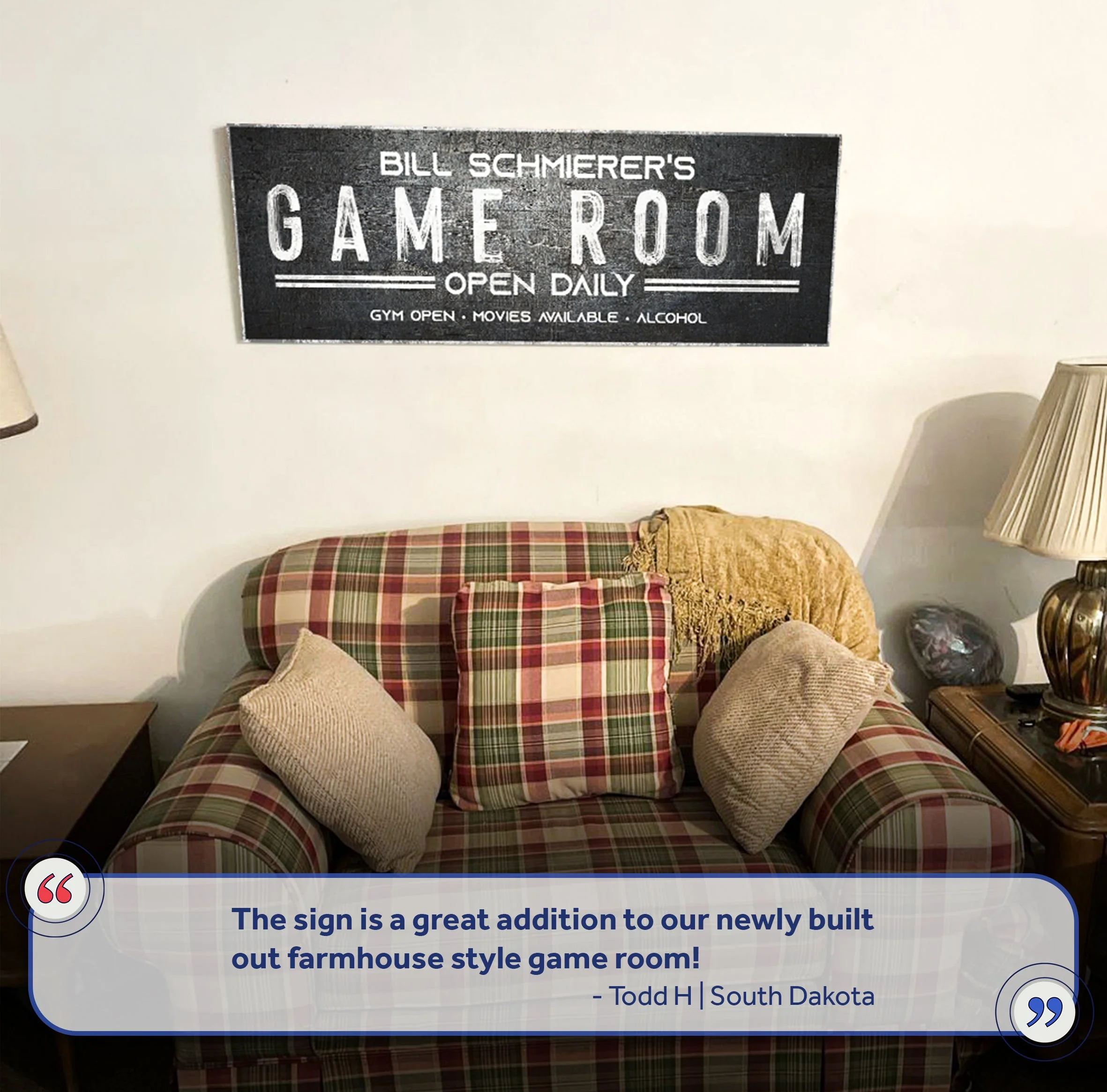 Family Game Room Sign - Image 6