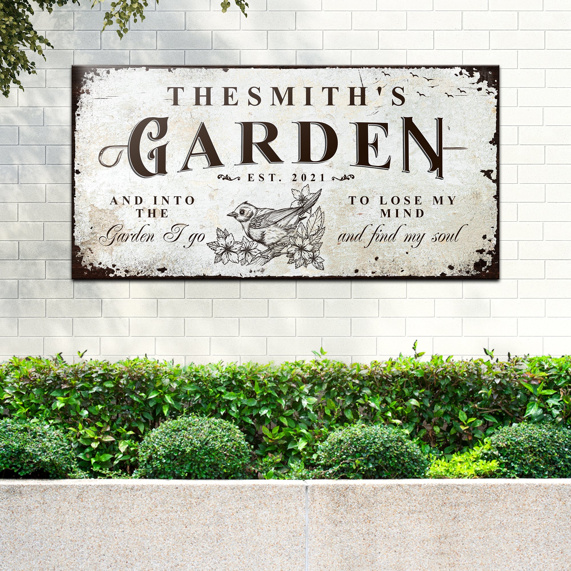 Family Garden Sign - Image 3