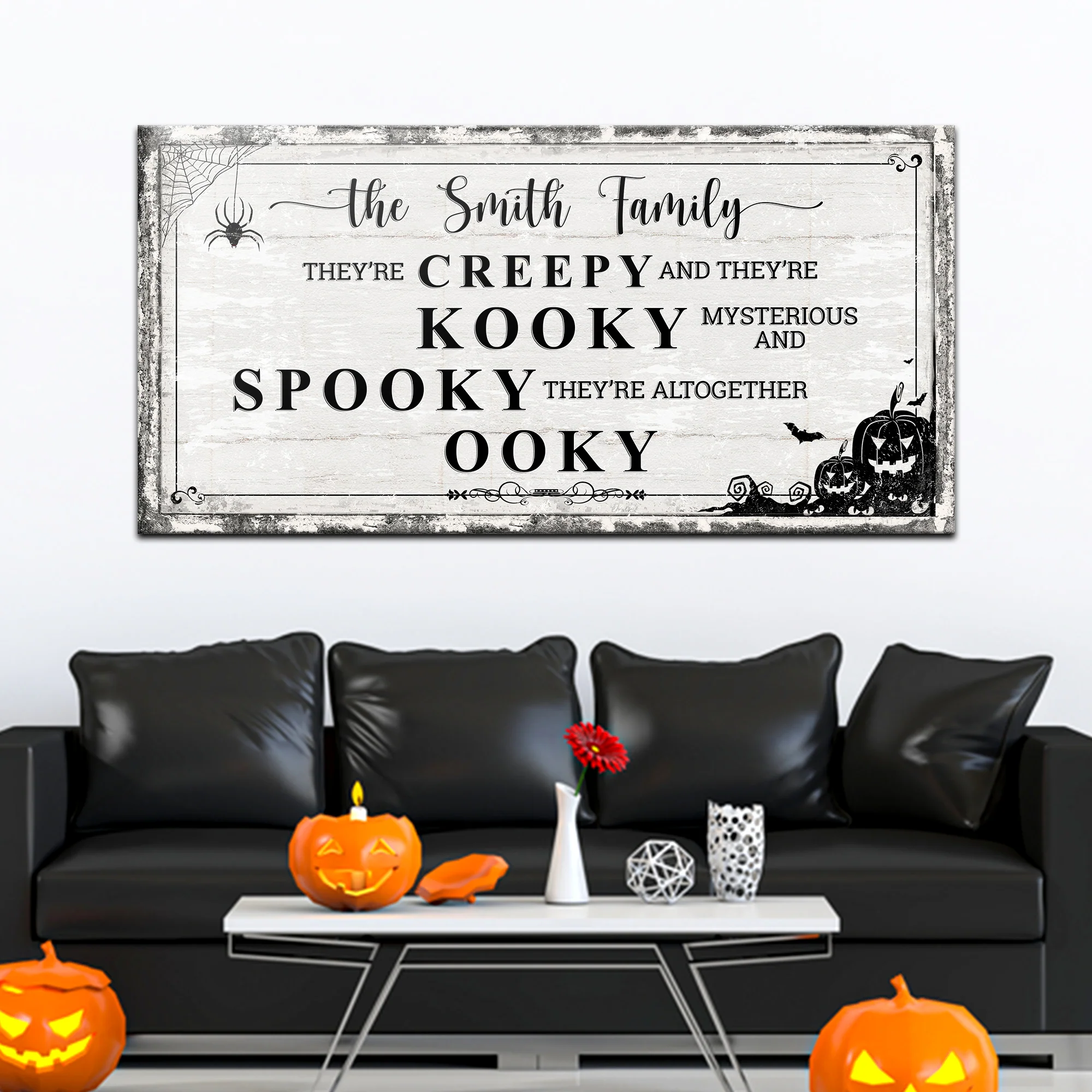 Family Halloween Sign - Image 2