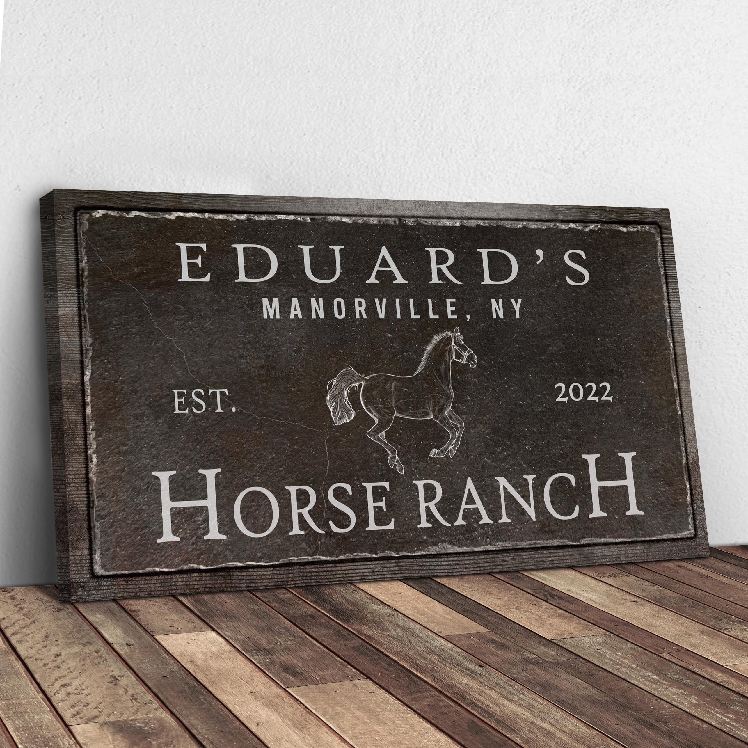 Family Horse Ranch Sign VI - Image 3