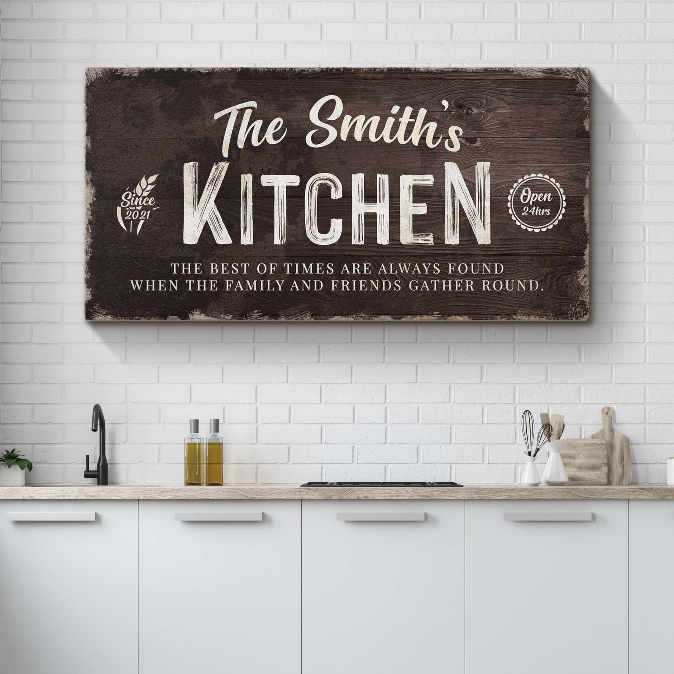 Family Kitchen Sign - Image 7