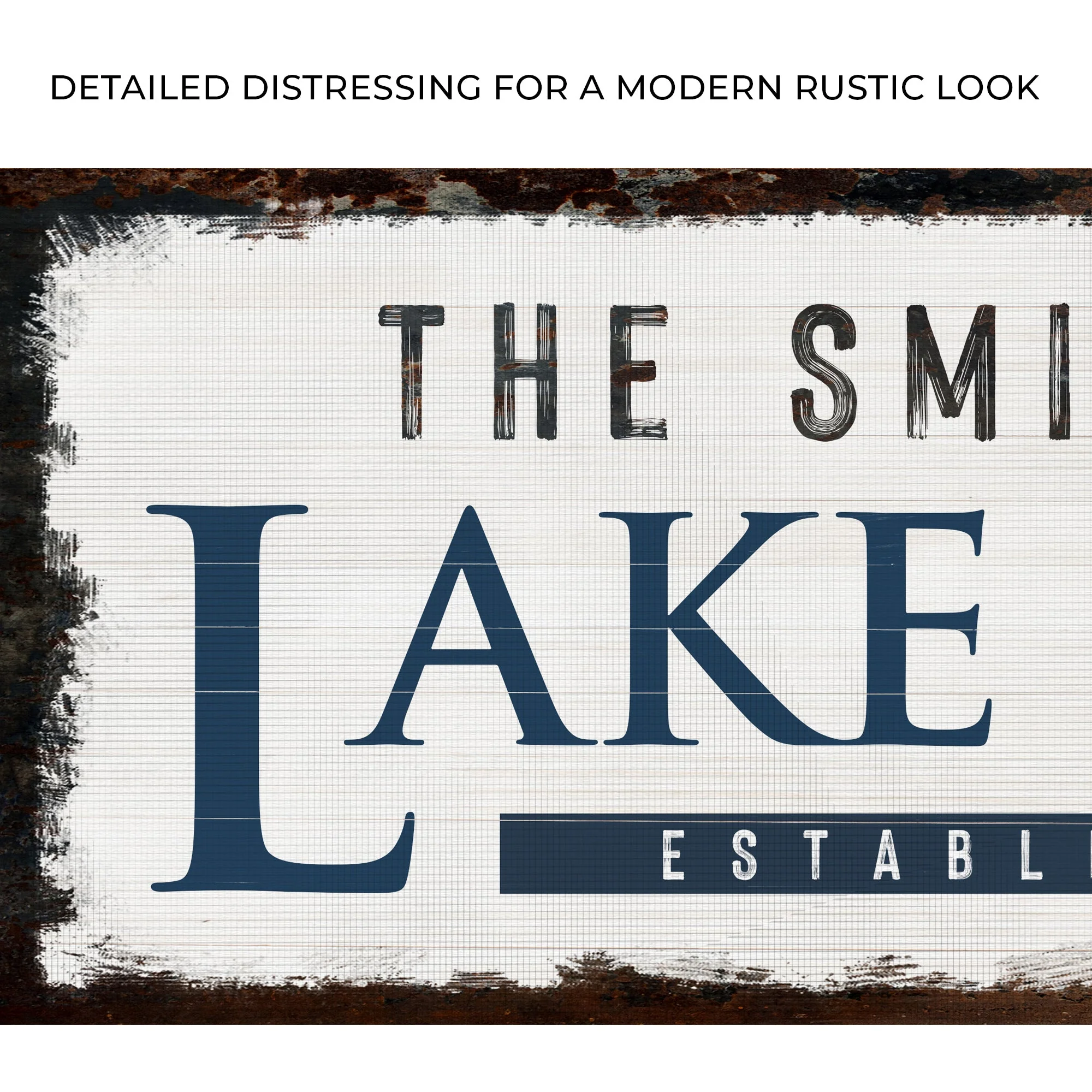 Family Lake House Arrow Sign - Image 4