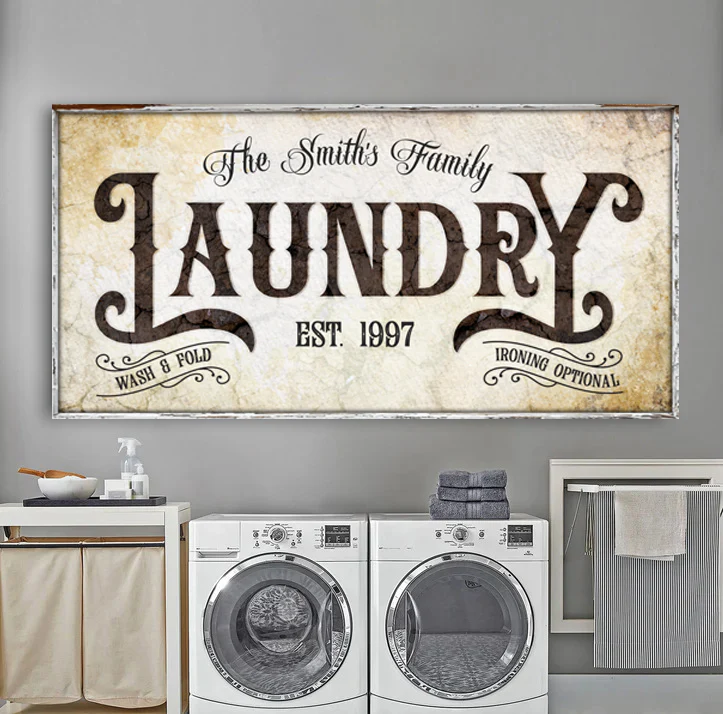 Family Laundry Sign II - Image 2