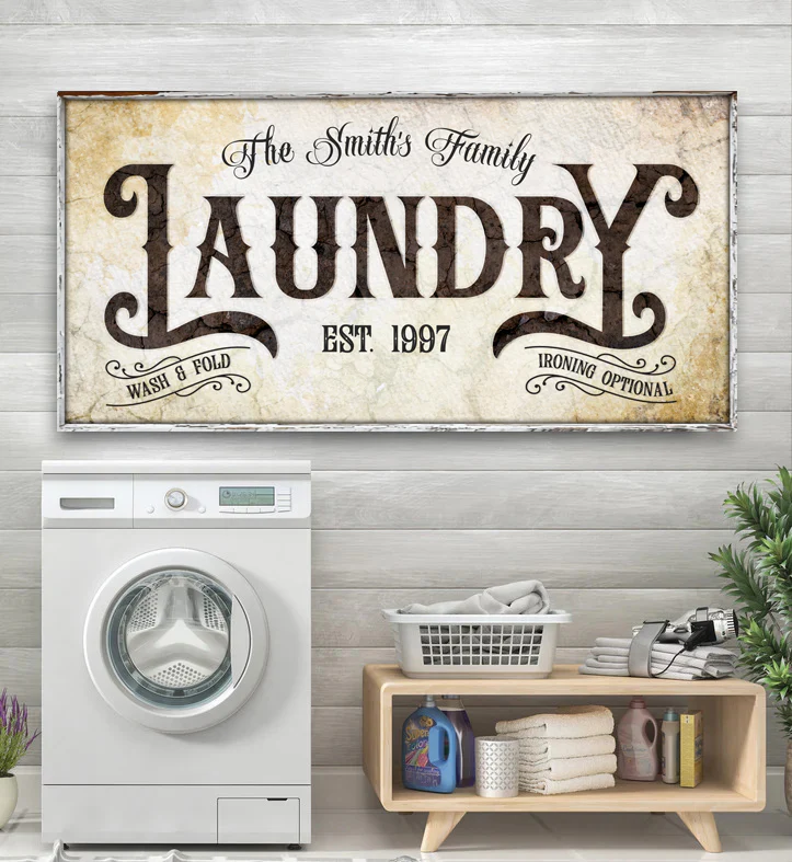 Family Laundry Sign II - Image 3