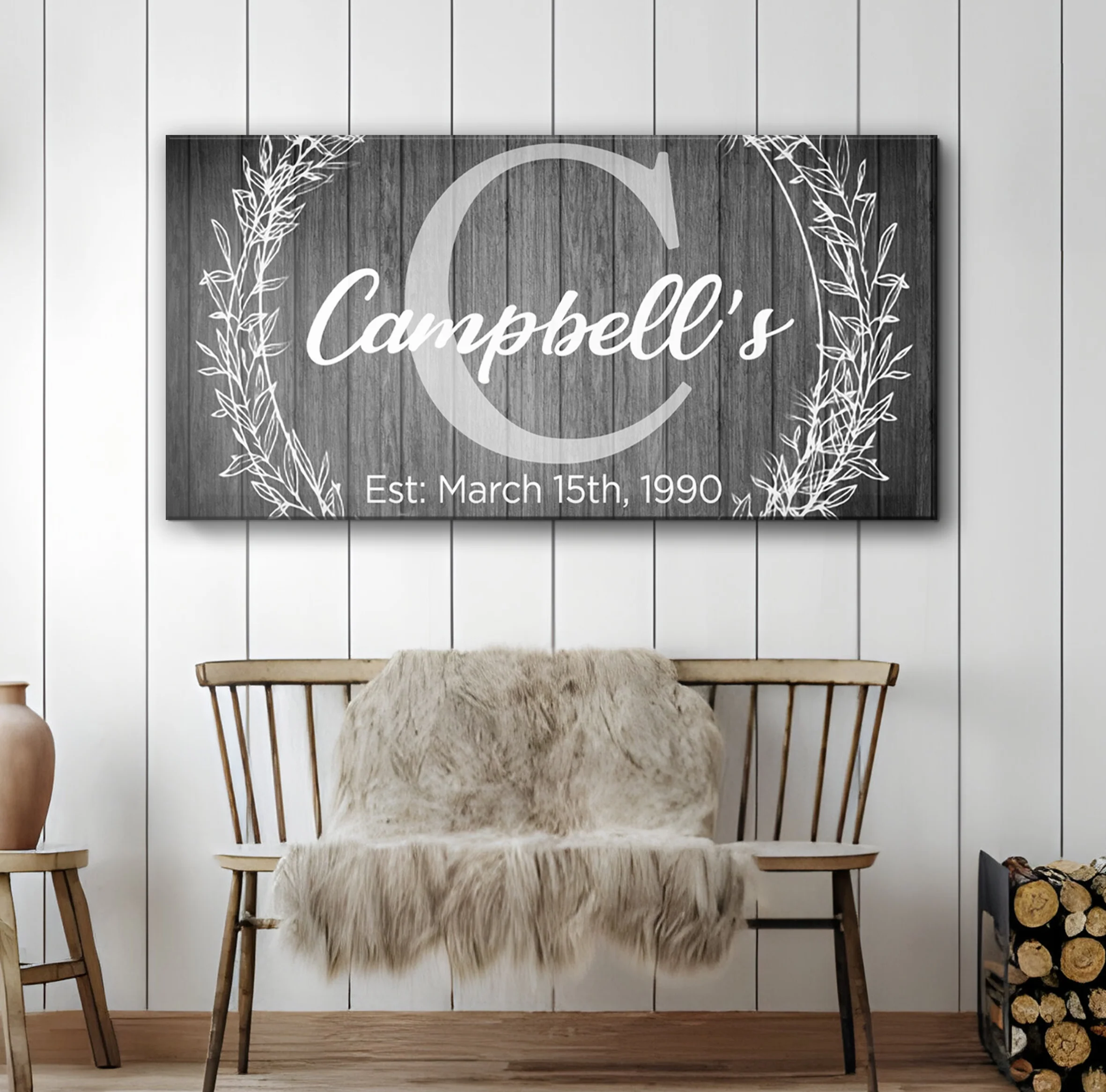 Family Monogram Sign II - Image 3