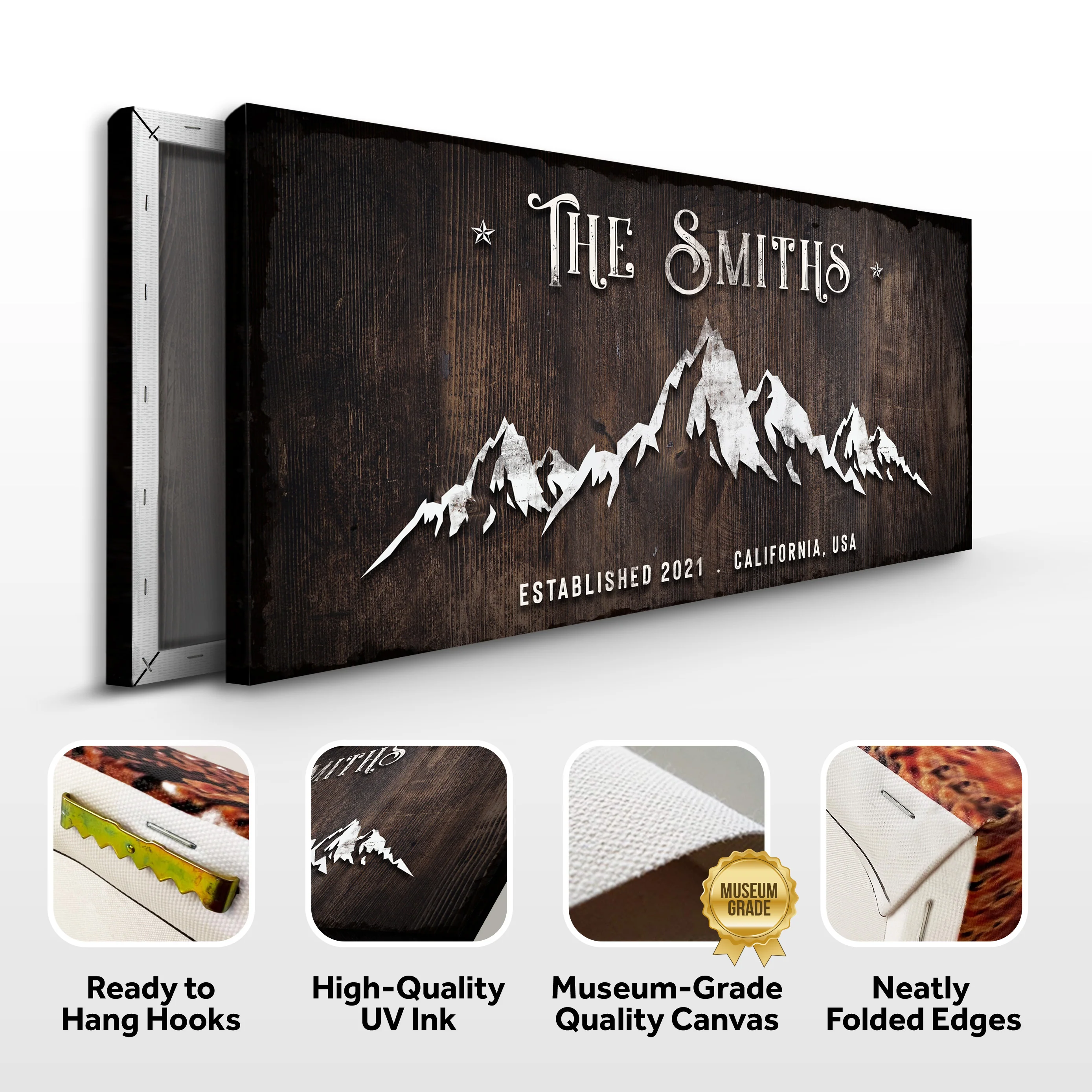 Family Mountain Home Sign - Image 4
