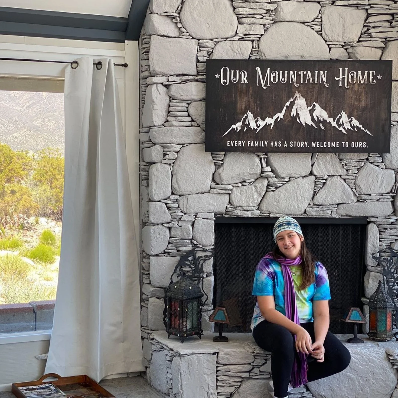 Family Mountain Home Sign - Image 7