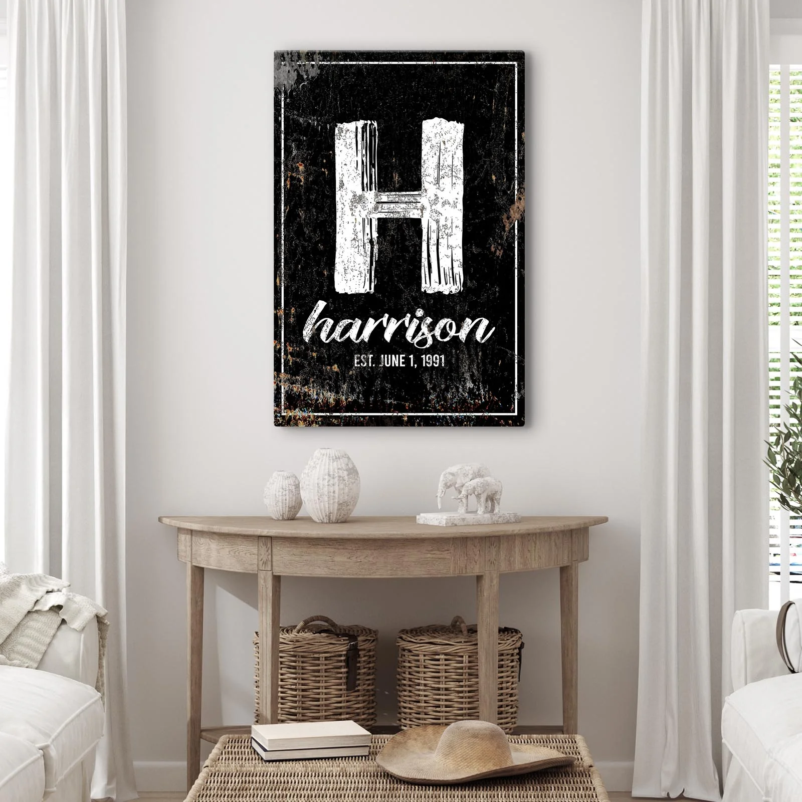 Family Name Portrait Sign - Image 6