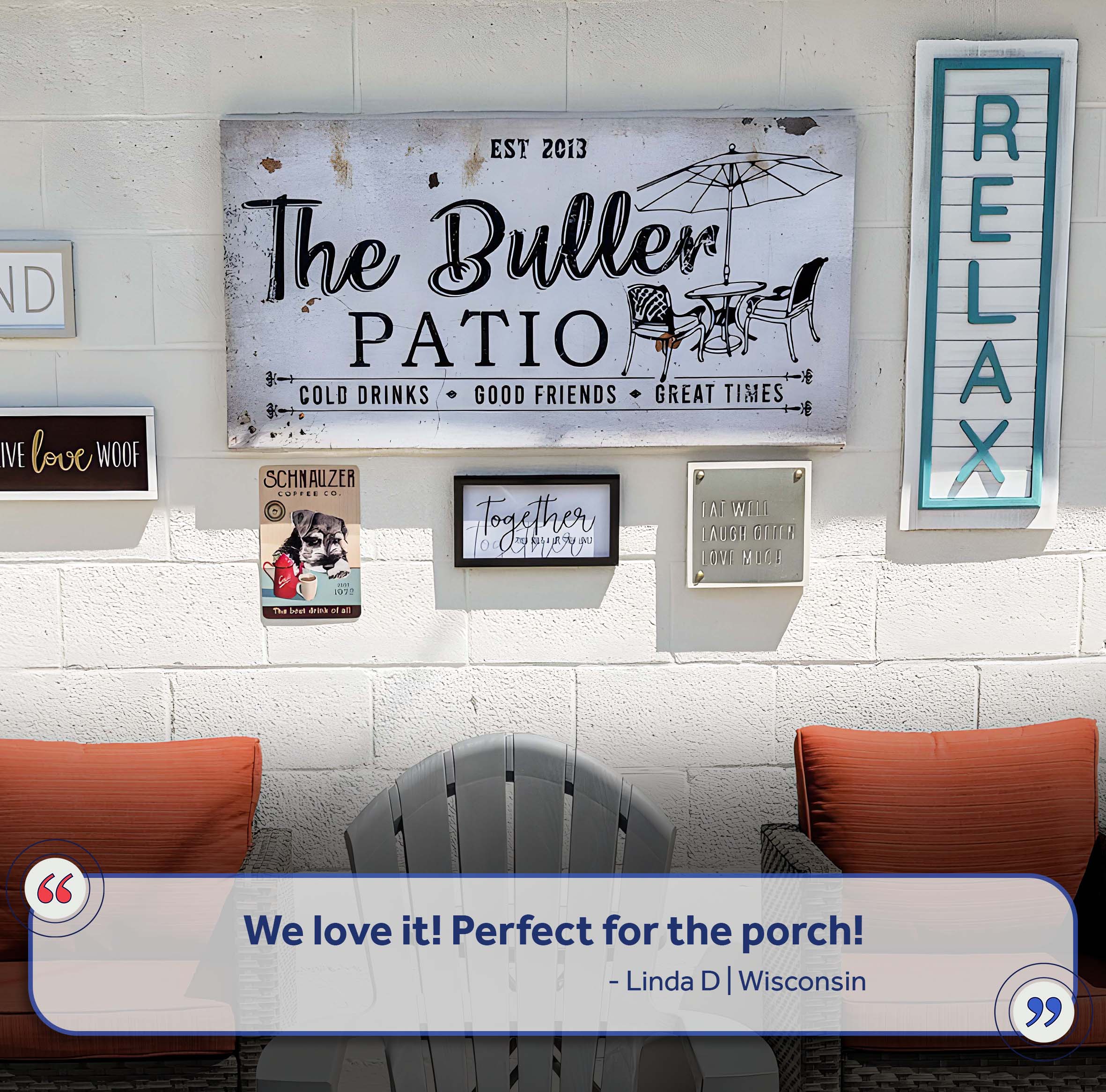 Family Patio Sign II - Image 7