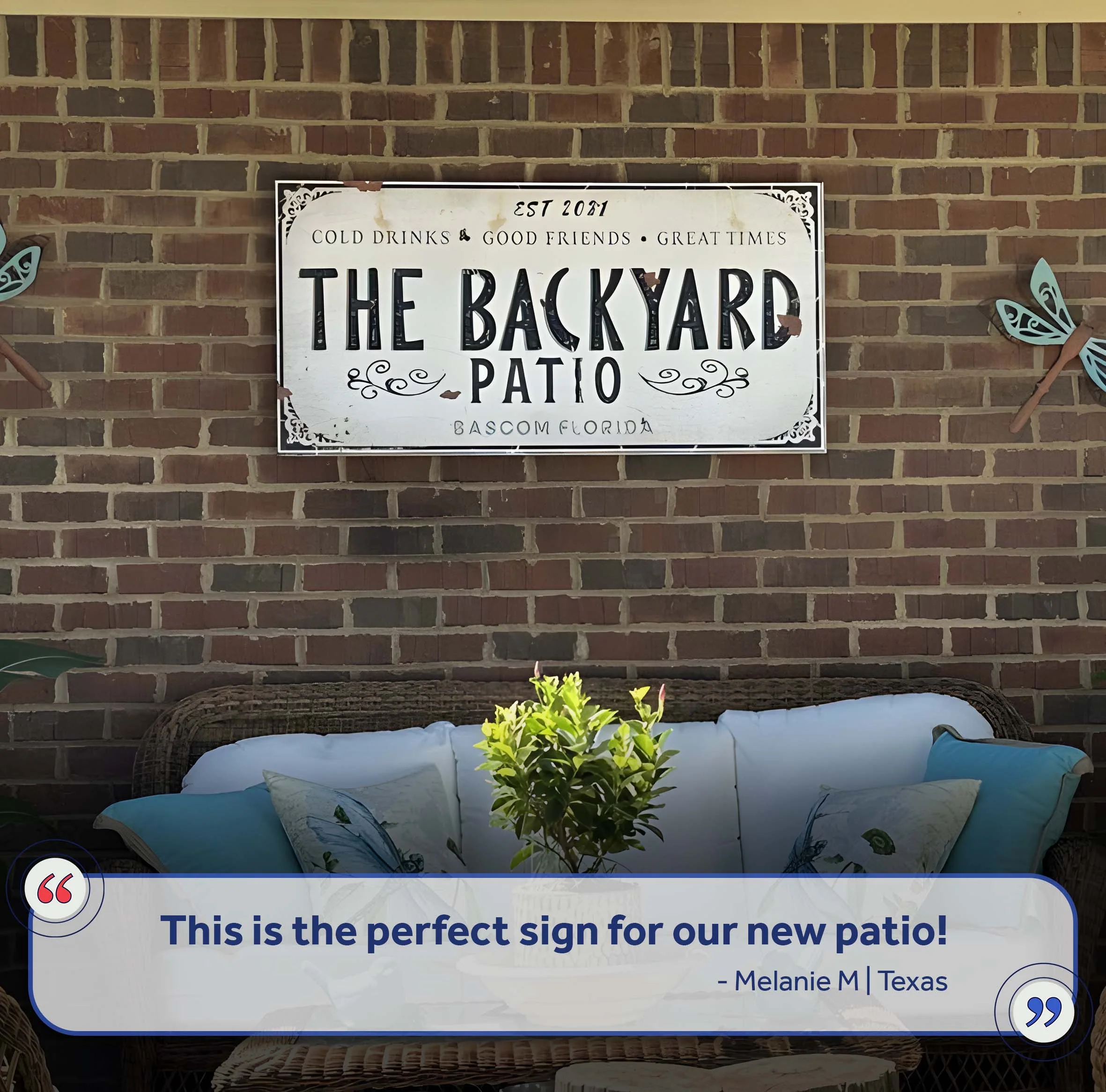 Family Patio Sign - Image 6