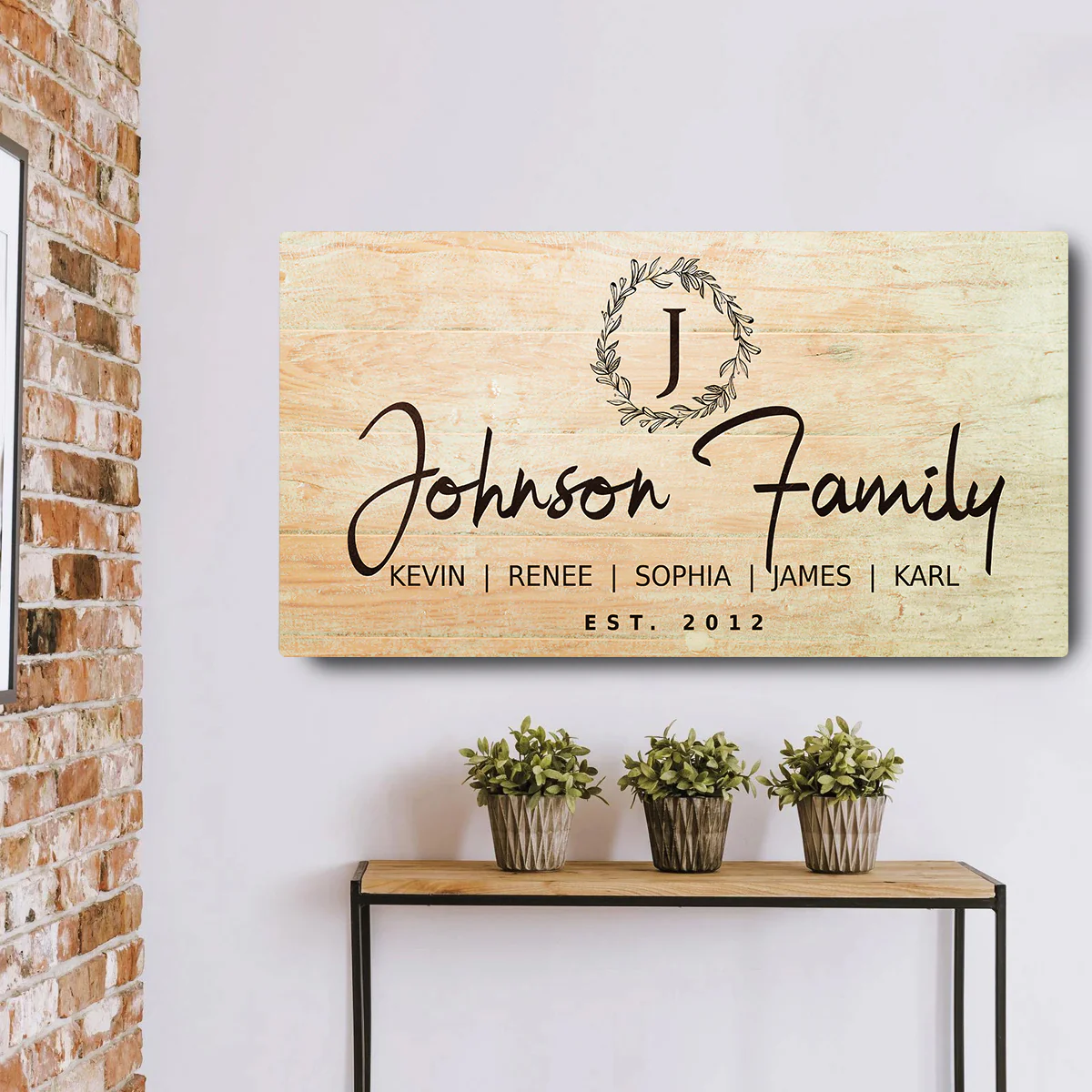 White Family Sign - Image 8