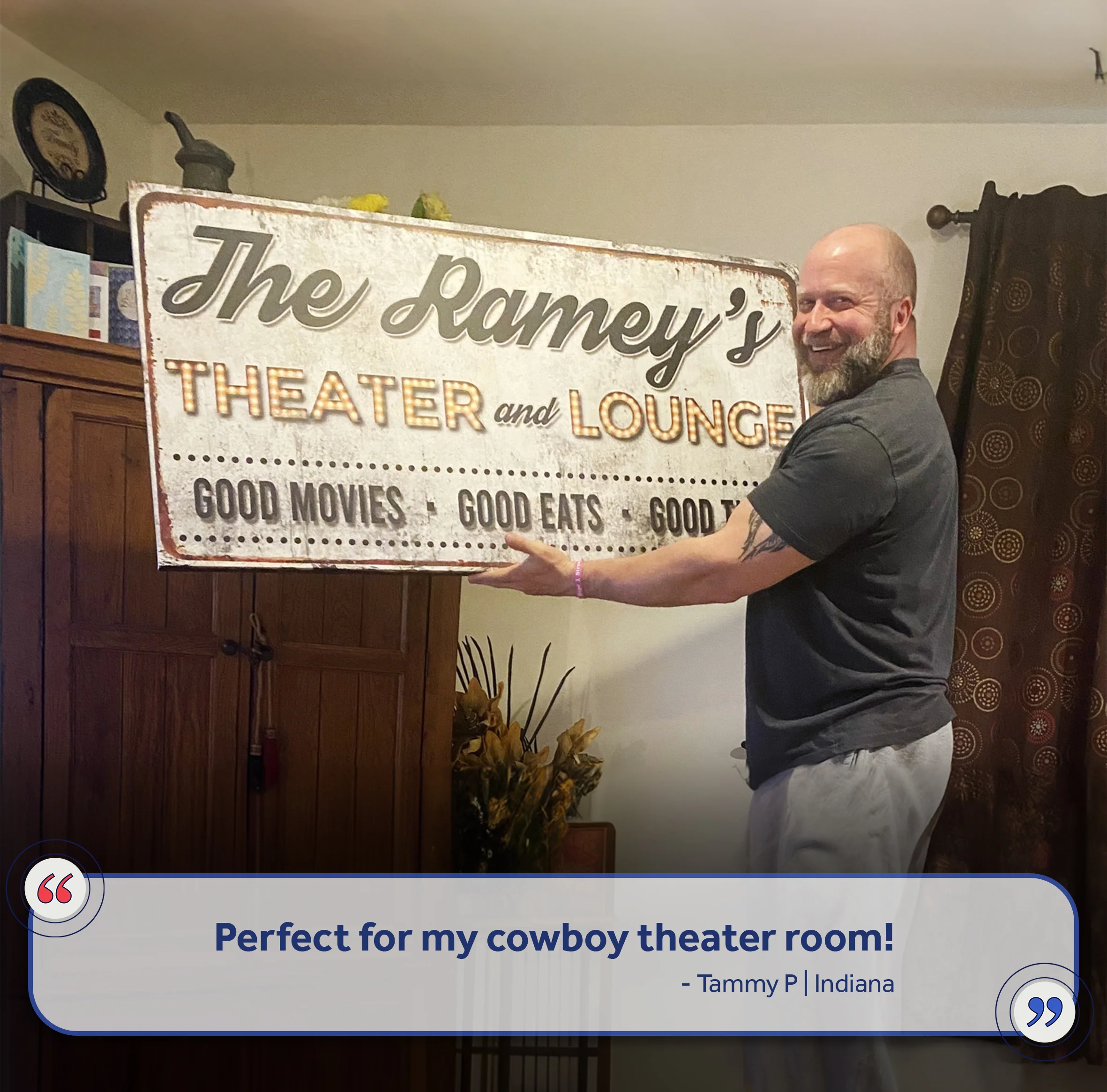 Family Theater and Lounge IV Sign - Image 7