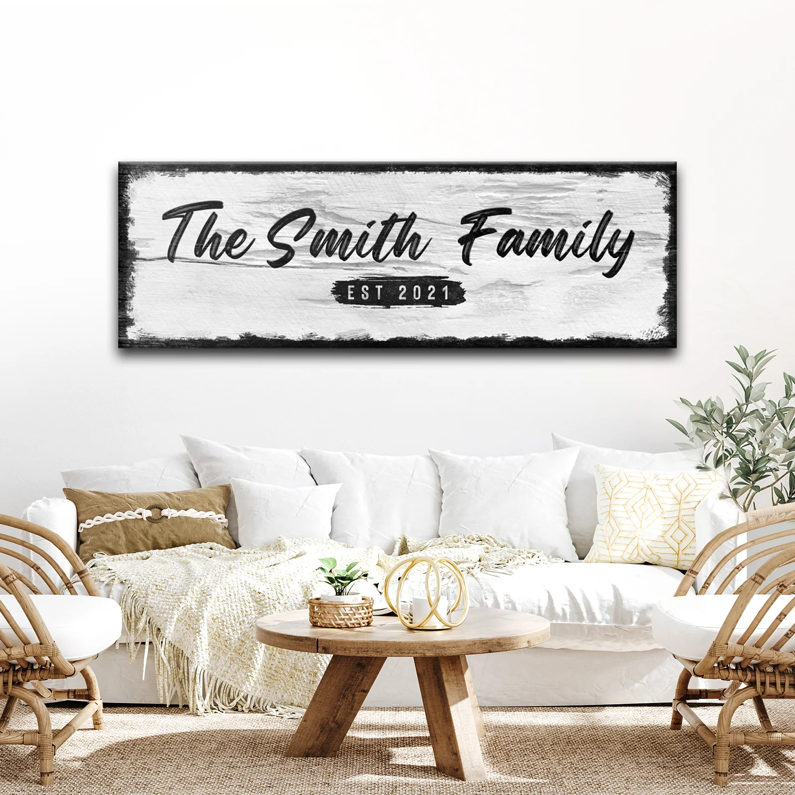 Family Name Sign - Wood Sign II - Image 6