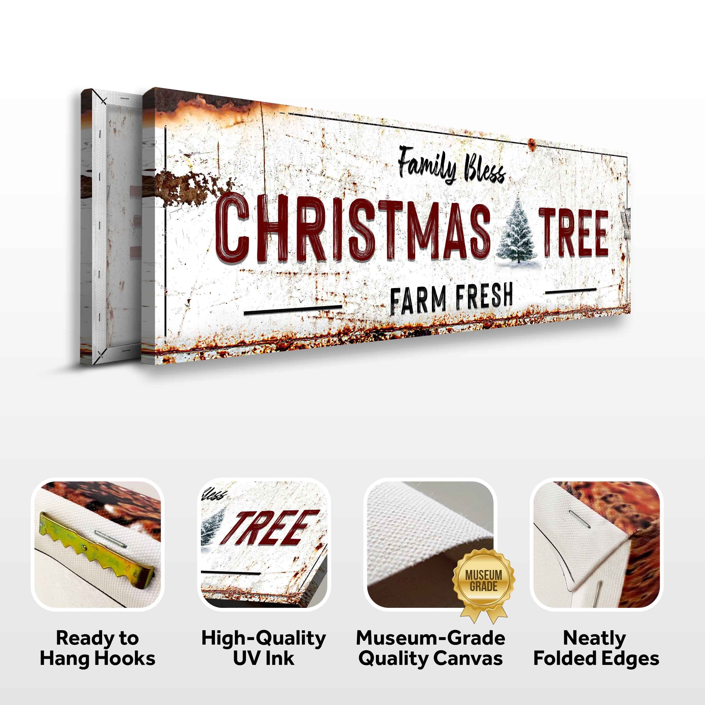 Farm Fresh Christmas Tree Sign - Image 3