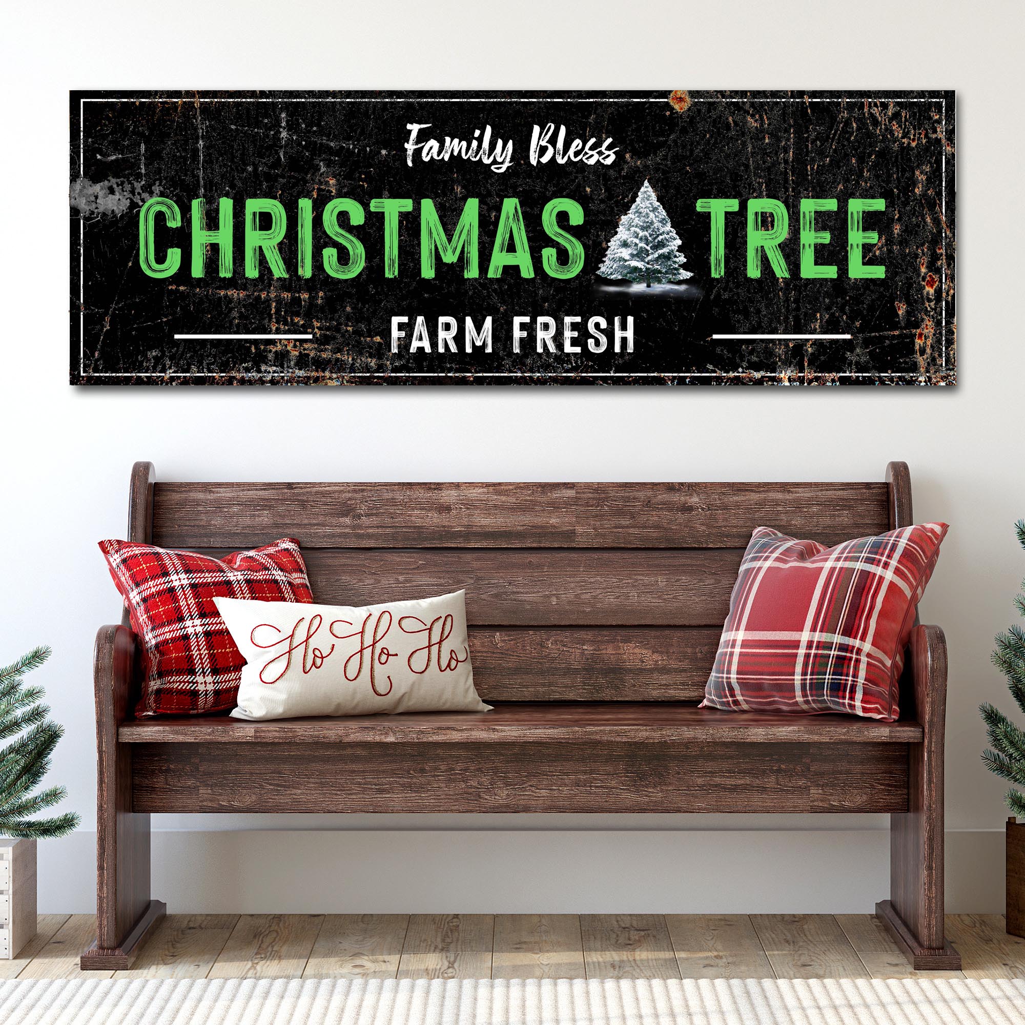 Farm Fresh Christmas Tree Sign - Image 6