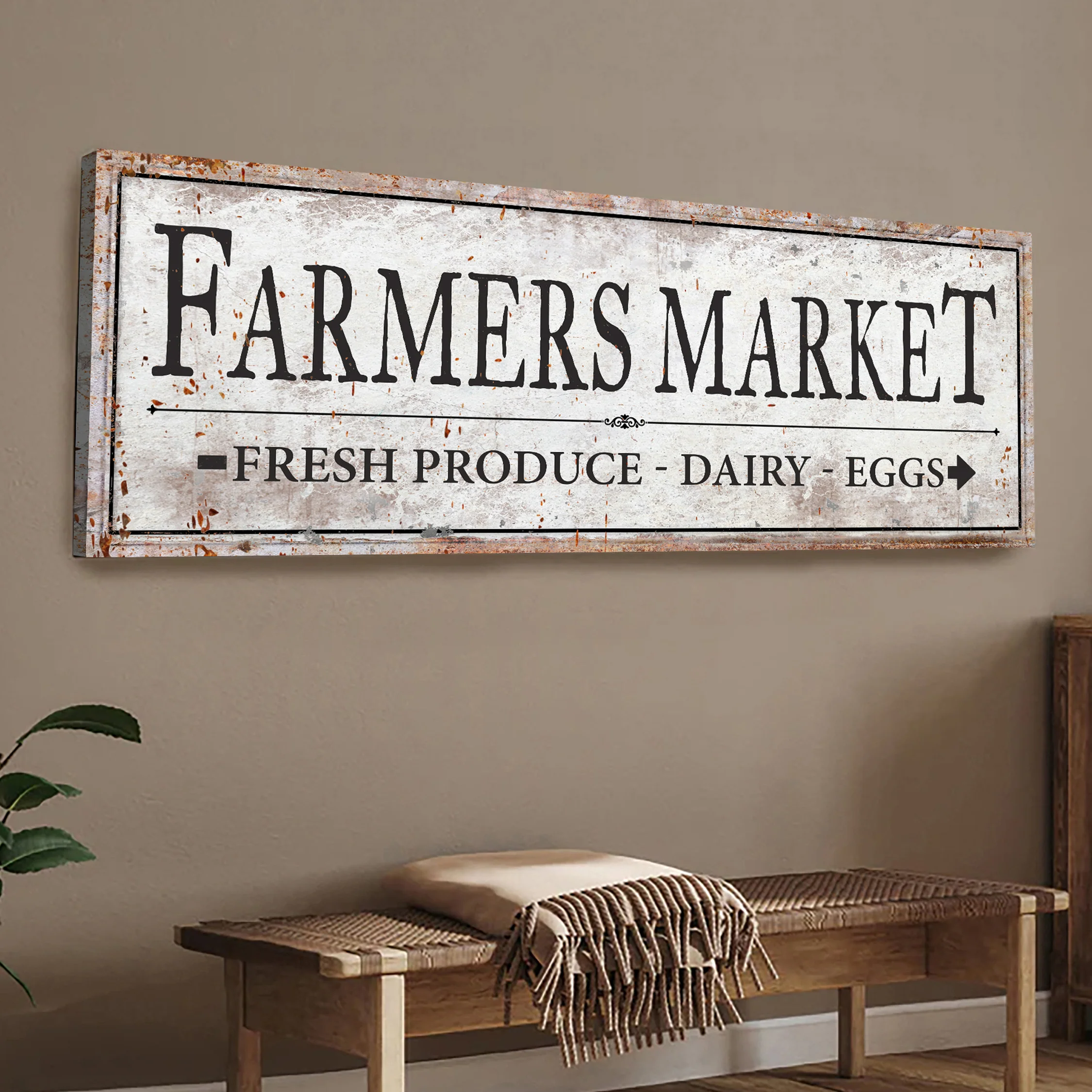 Farmers Market Sign III - Image 2