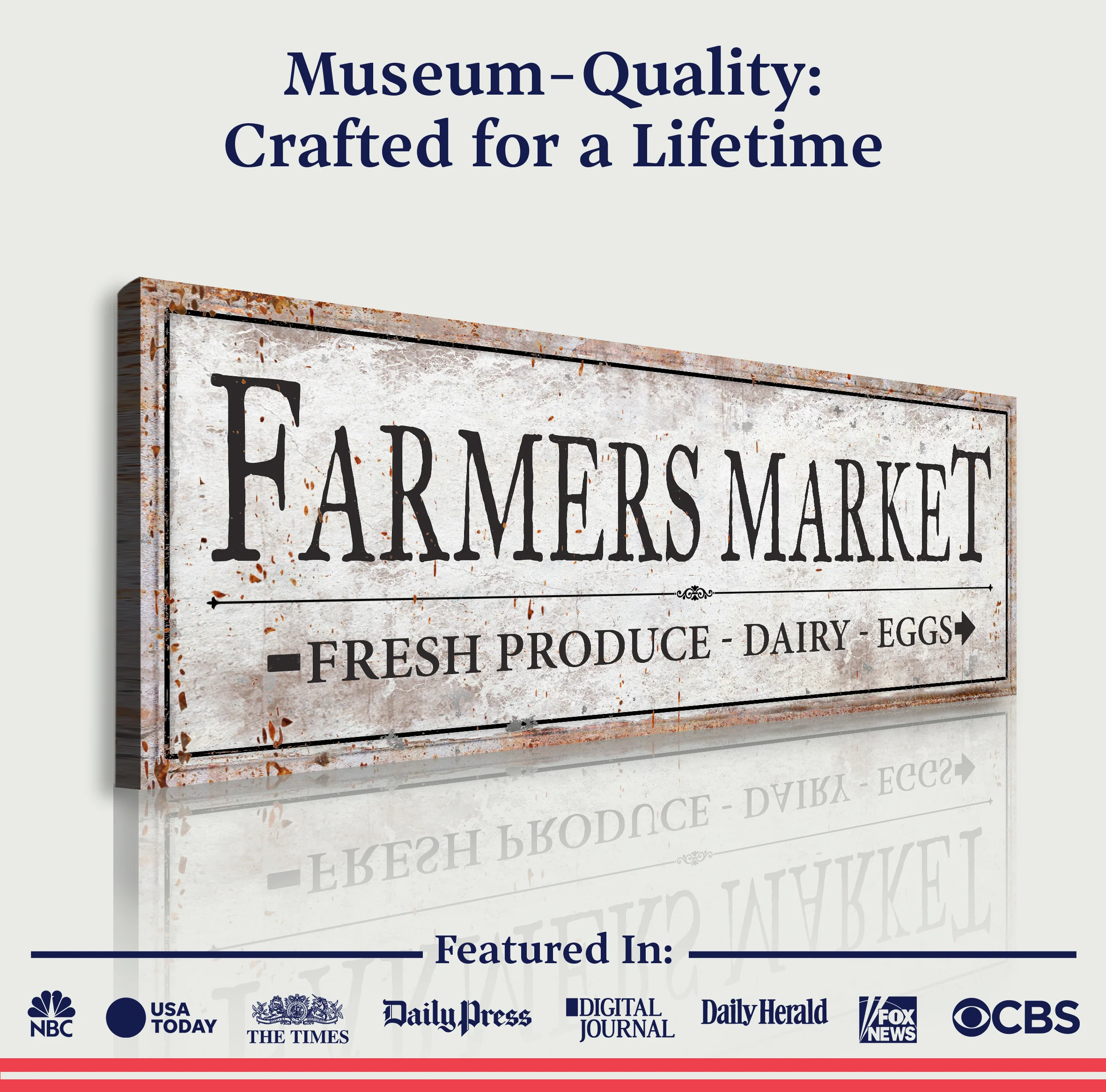 Farmers Market Sign III - Image 5
