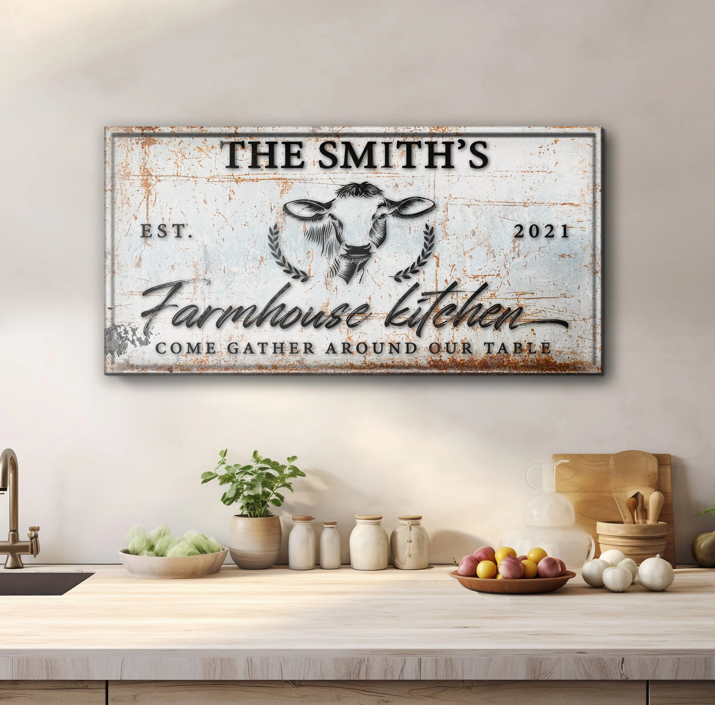 Farmhouse Kitchen Sign - Image 3