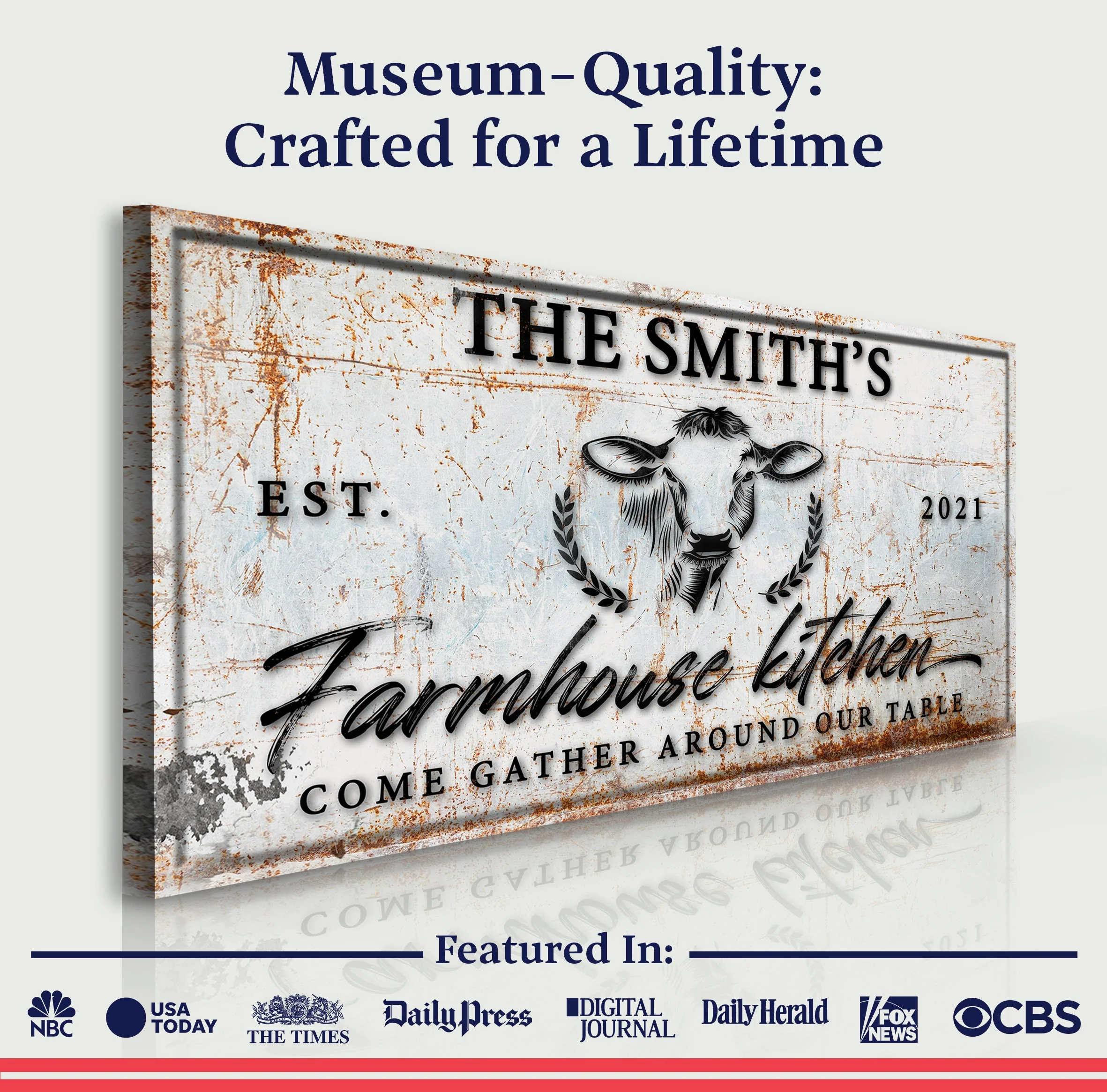 Farmhouse Kitchen Sign - Image 4