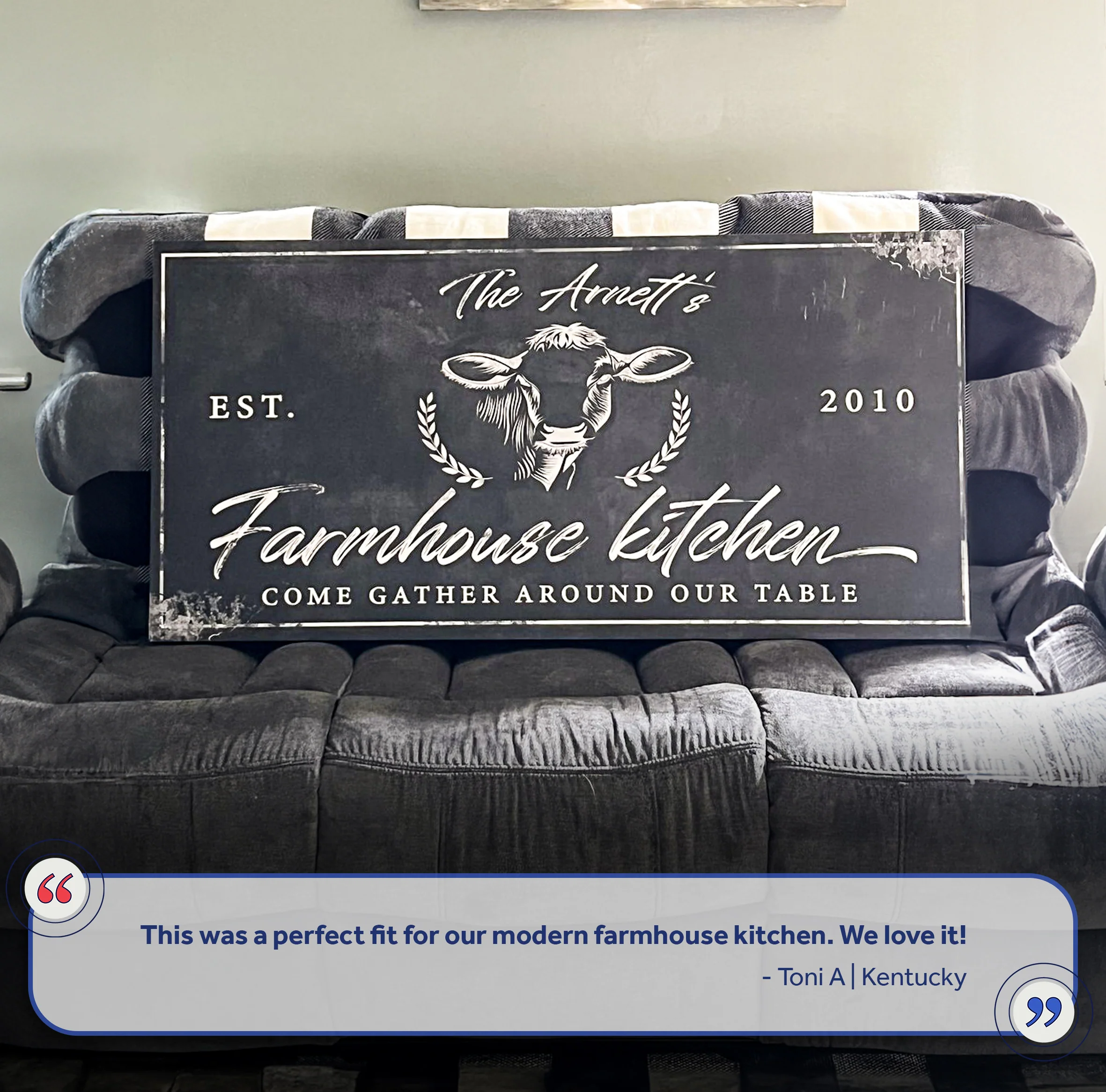 Farmhouse Kitchen Sign II - Image 6