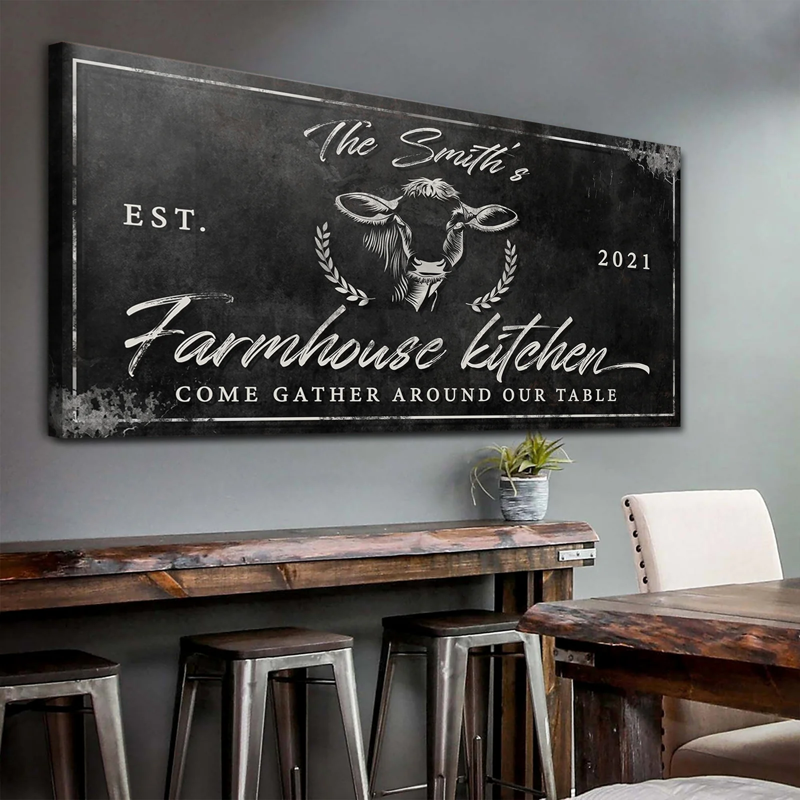 Farmhouse Kitchen Sign - Image 9