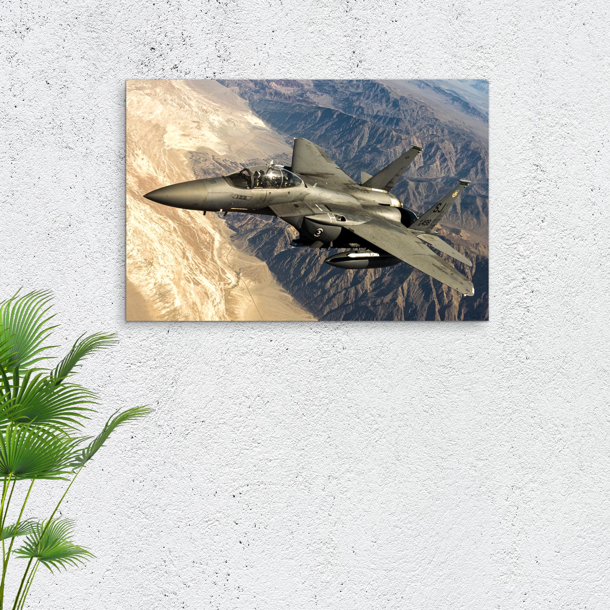 Fighter Plane Canvas Wall Art - Image 3