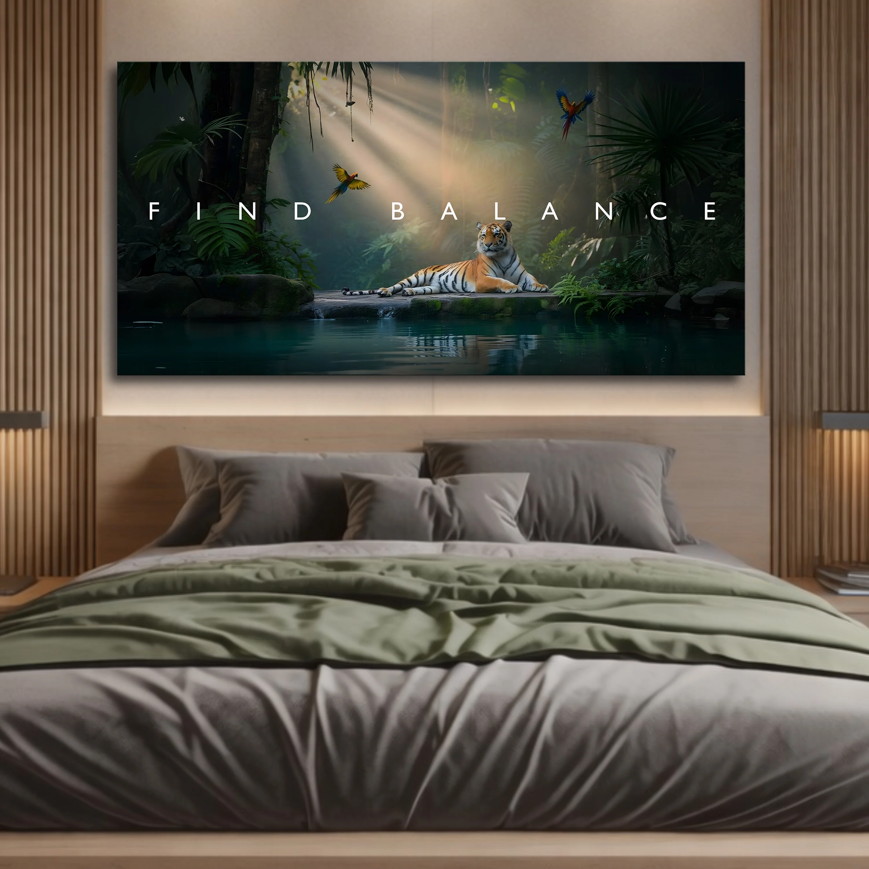 Find Balance Motivational Wall Sign - Image 5