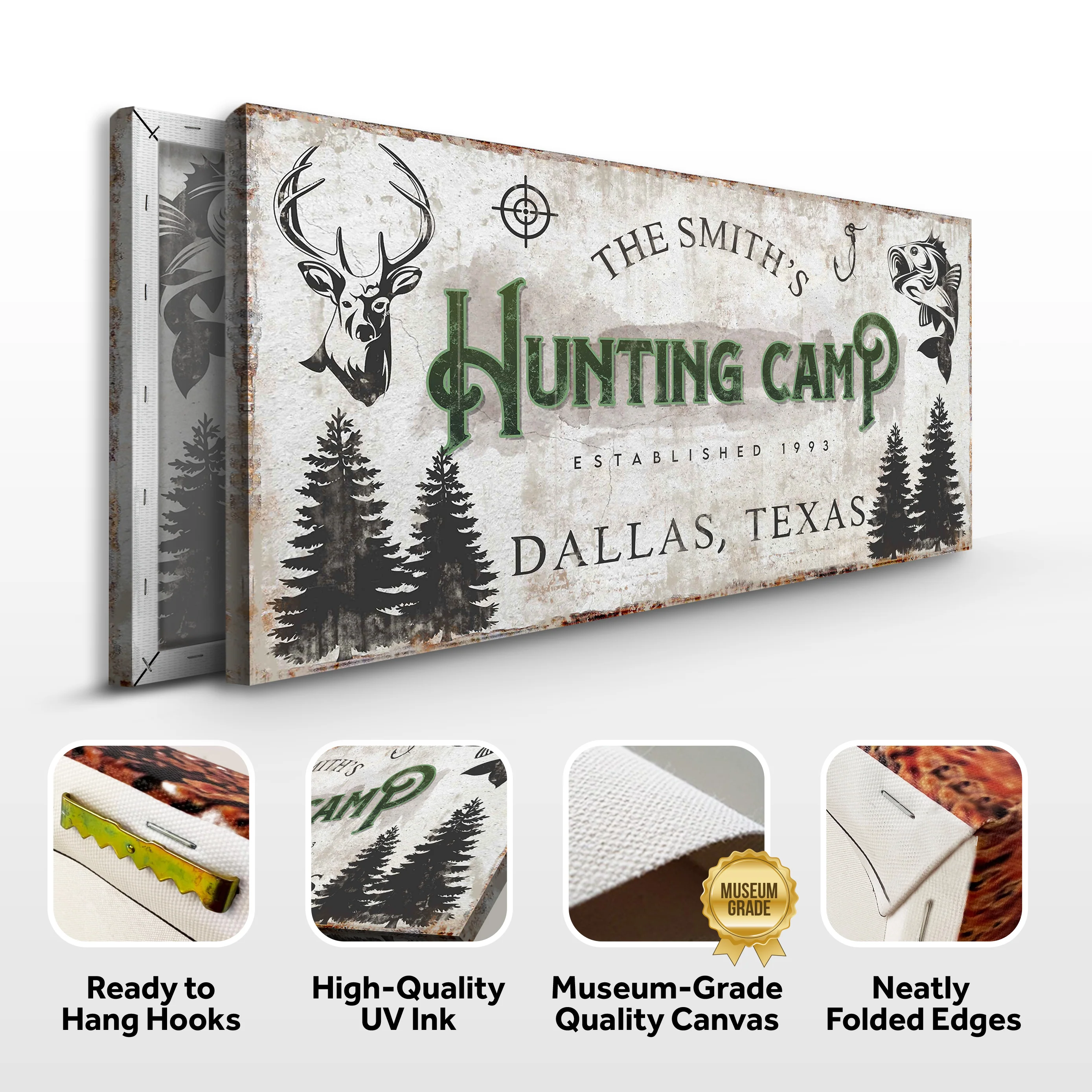 Fishing And Hunting Sign - Image 4