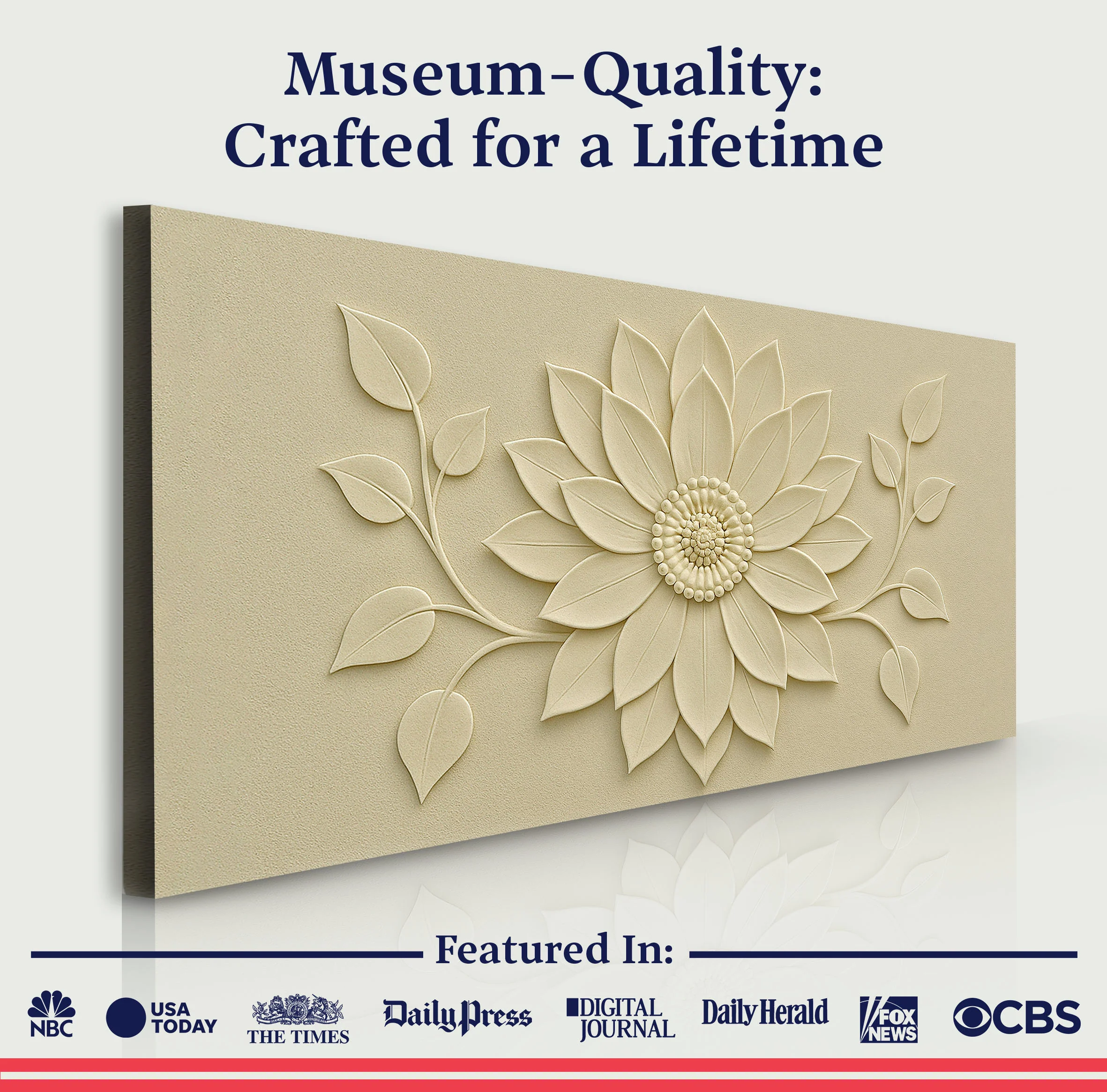 Floral Abstract Wall Art VI - Image 6