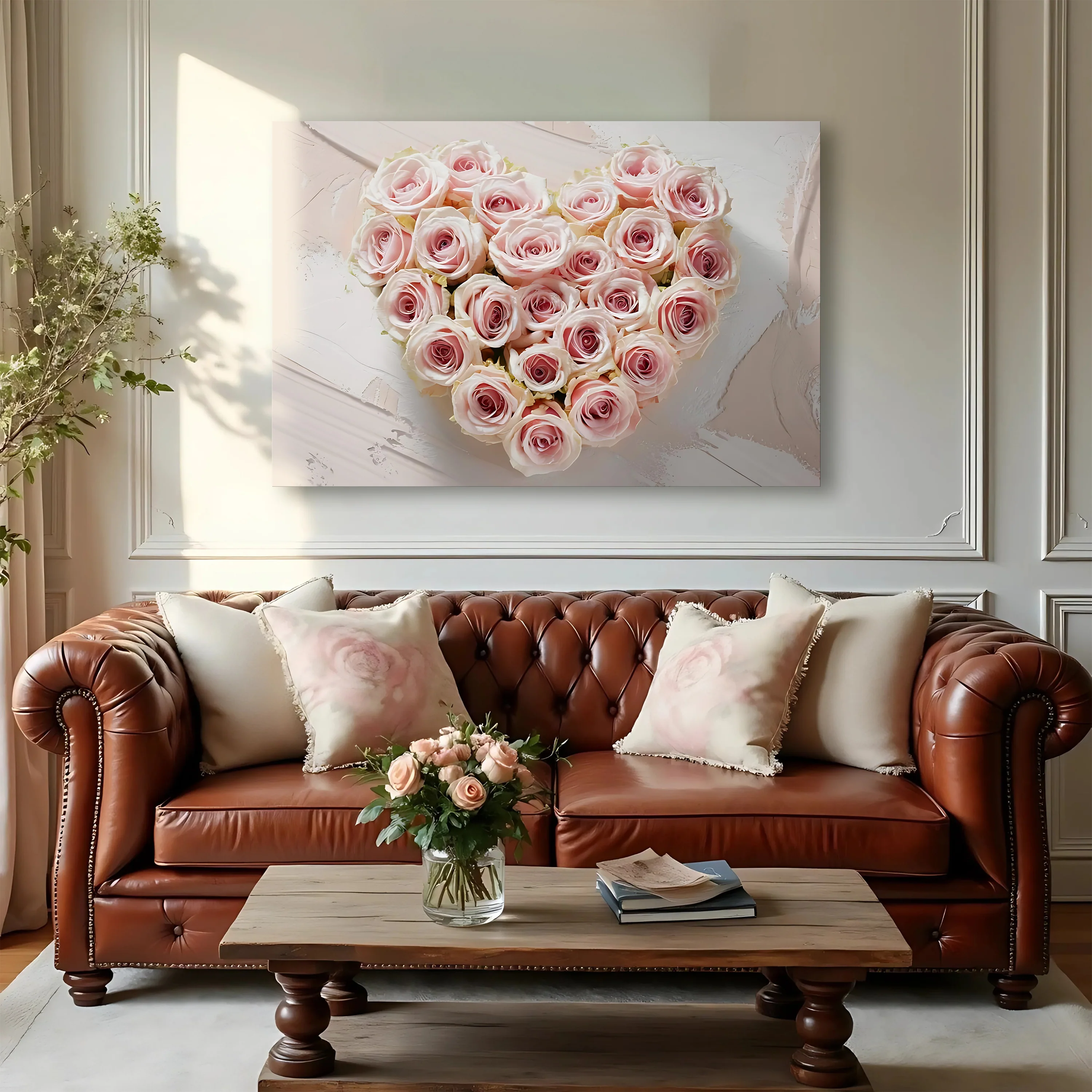 Floral Heart Wall Art IV - Image 2
