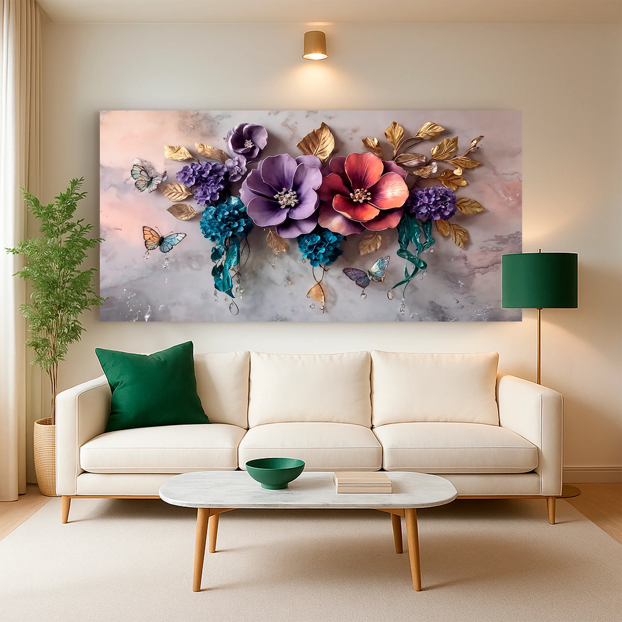 Floral Symphony Wall Art - Image 5