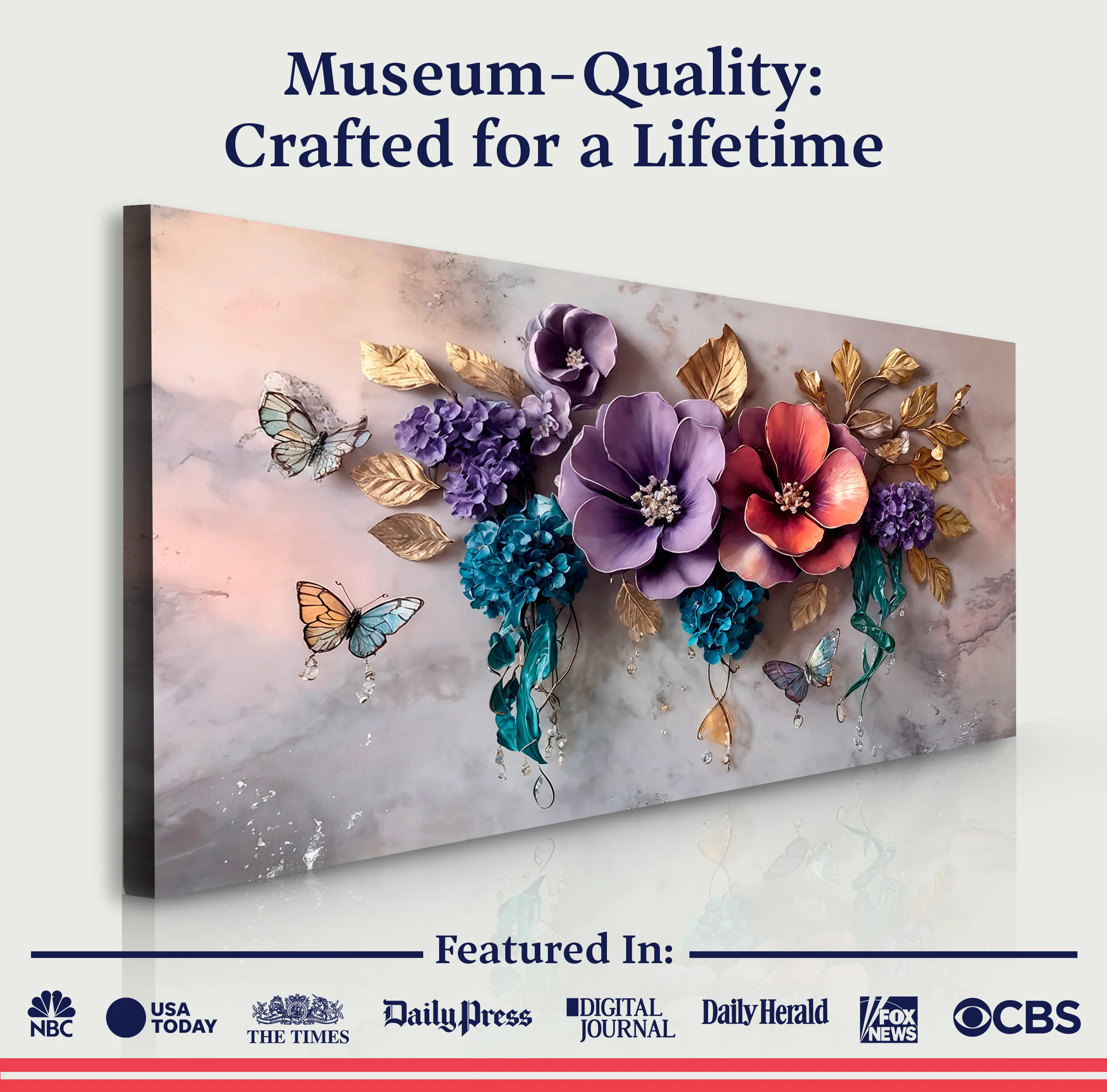 Floral Symphony Wall Art - Image 6