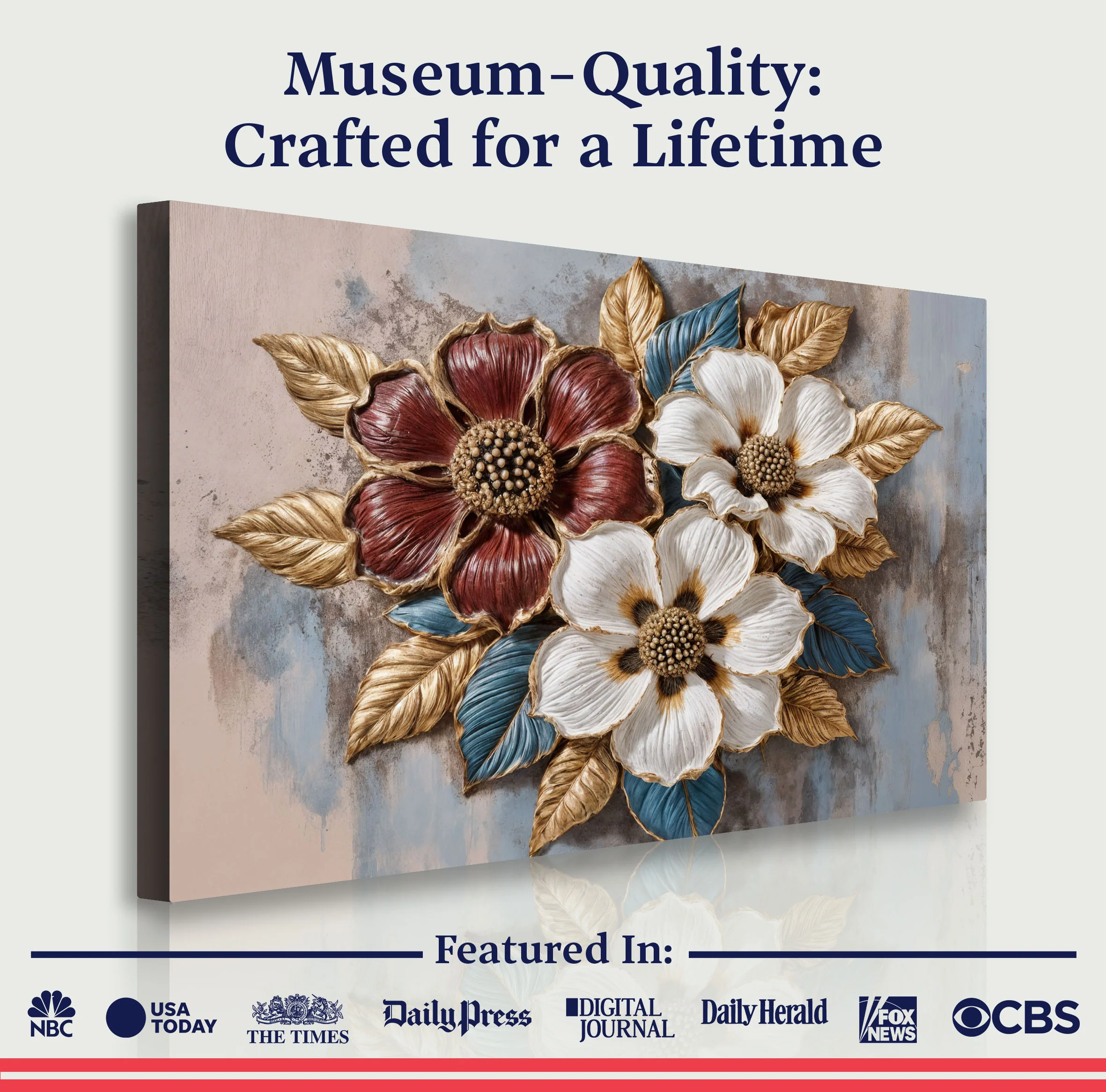 Floral Symphony Wall Art II - Image 6