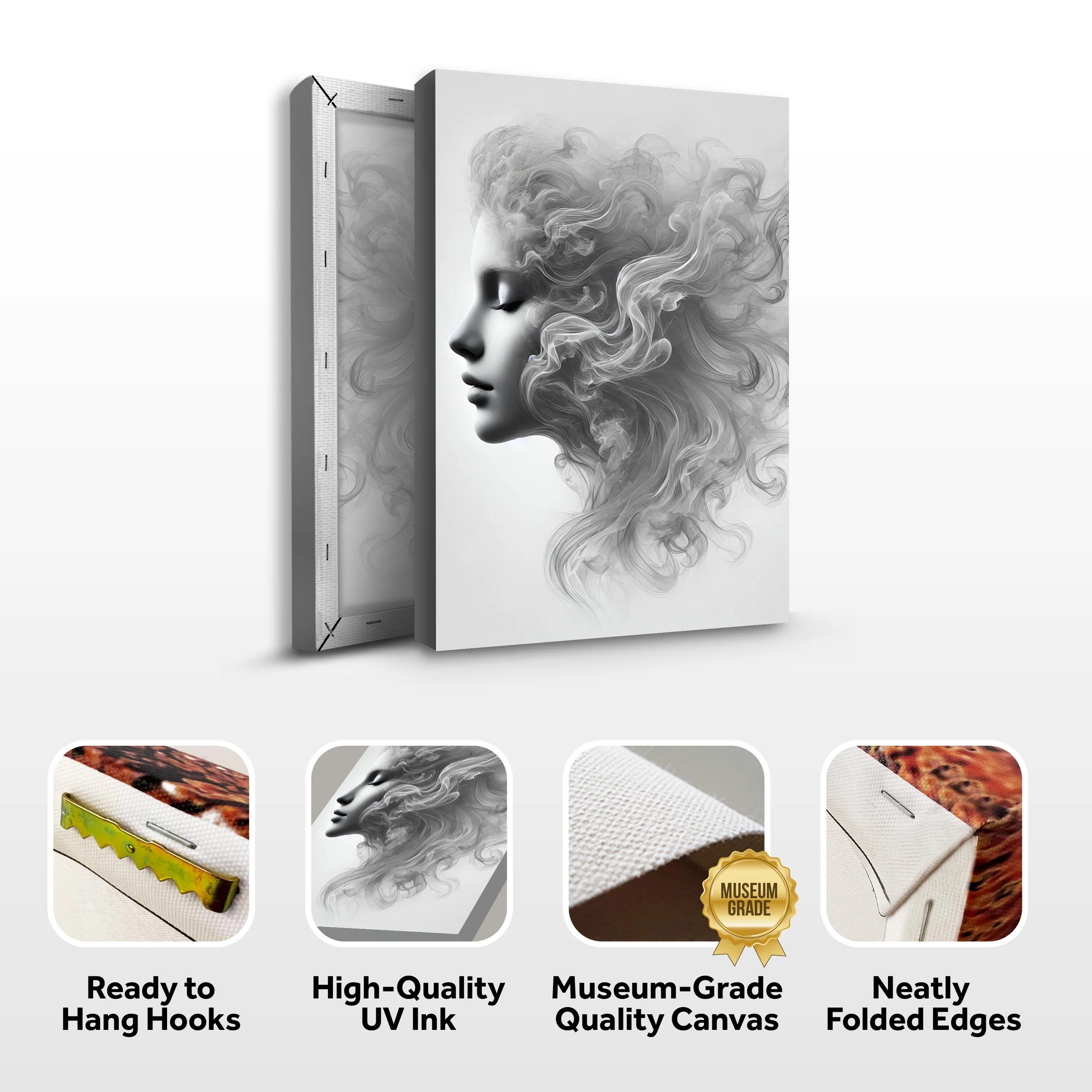 Soft Wave Beauty Wall Art - Image 4