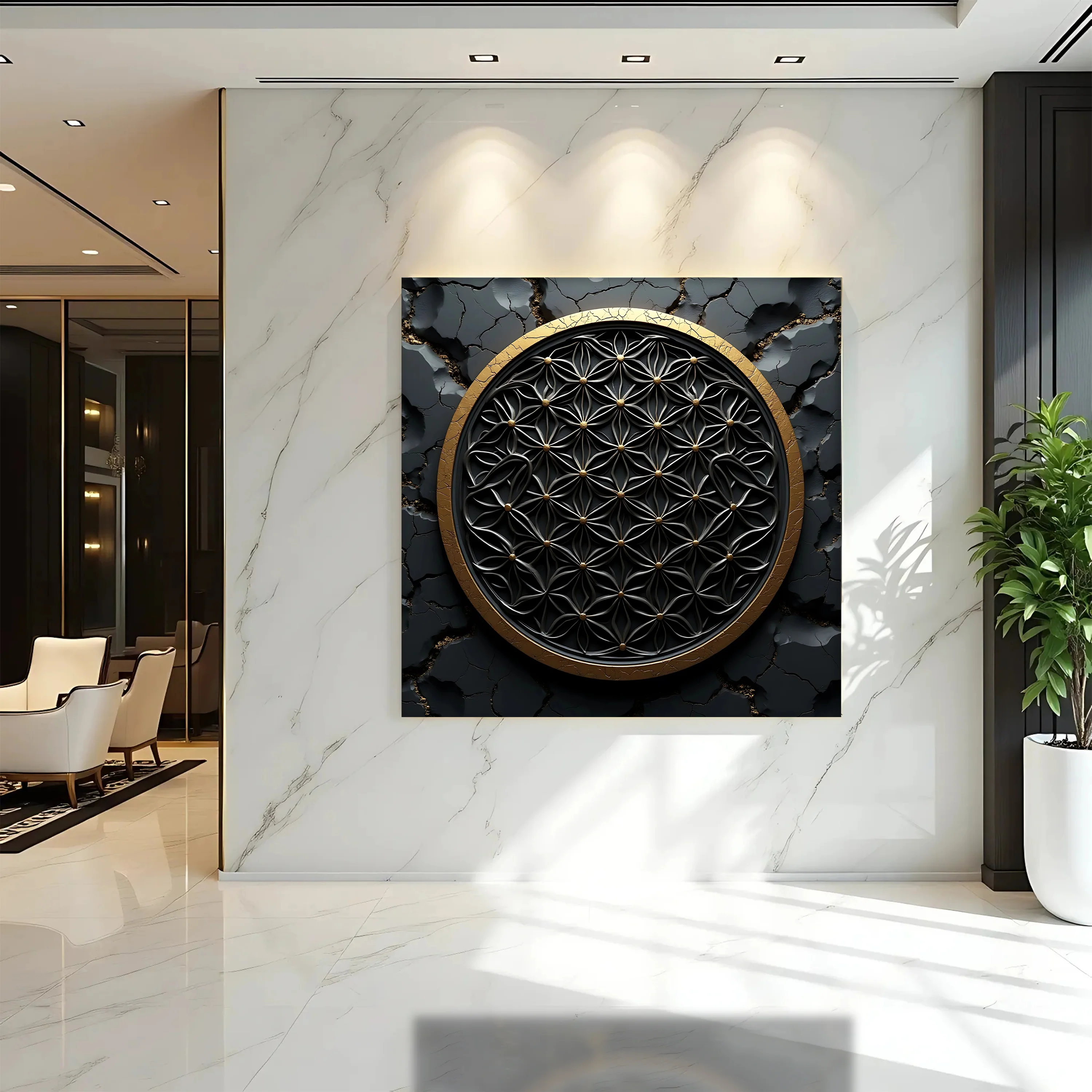 Flower Of Life Wall Art III - Image 4